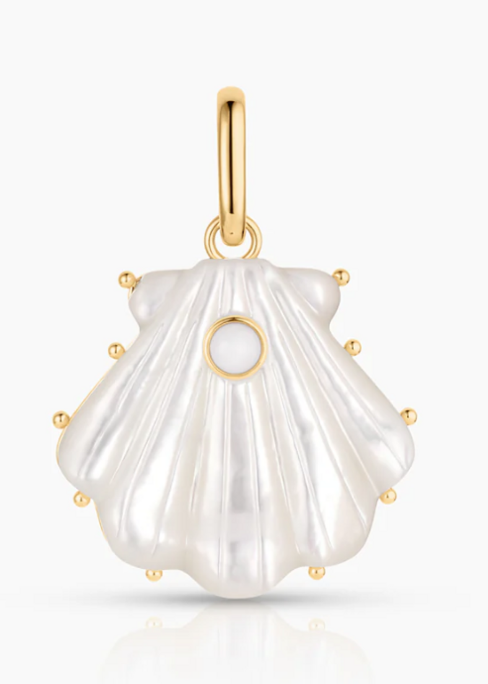 Marea Mother Of Pearl Shell Clip Charm