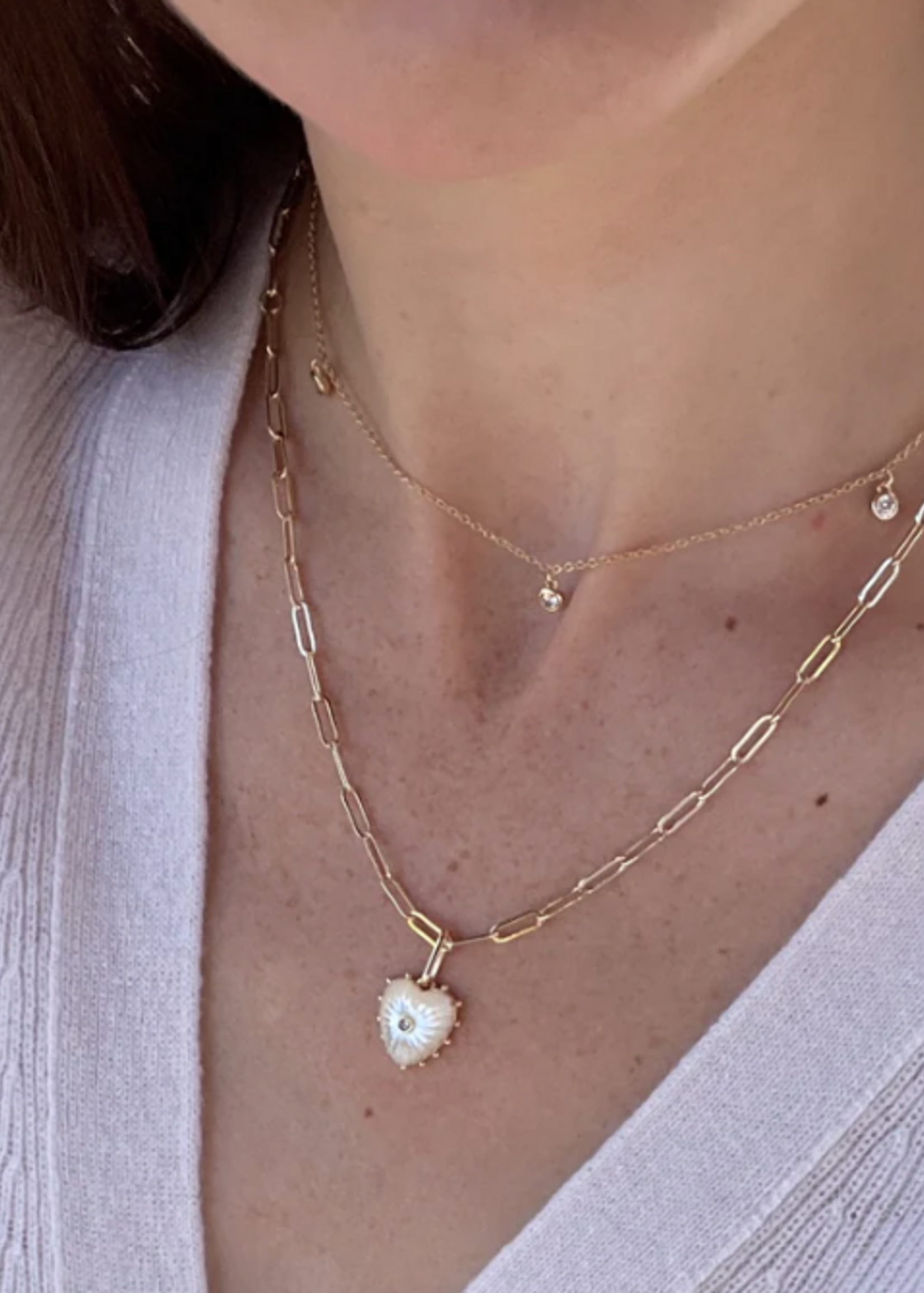 Isabel Heart Charm