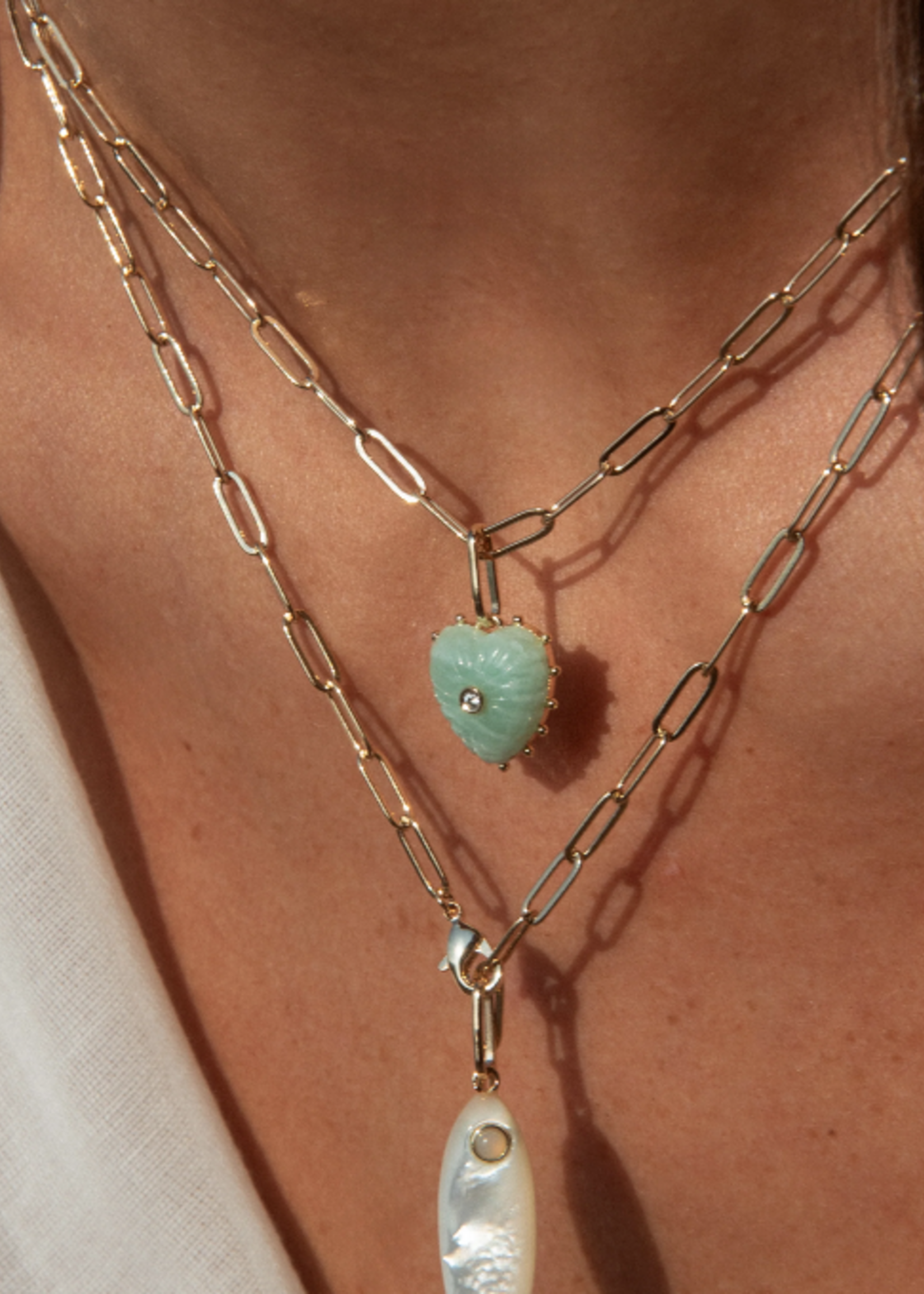Isabel Heart Charm