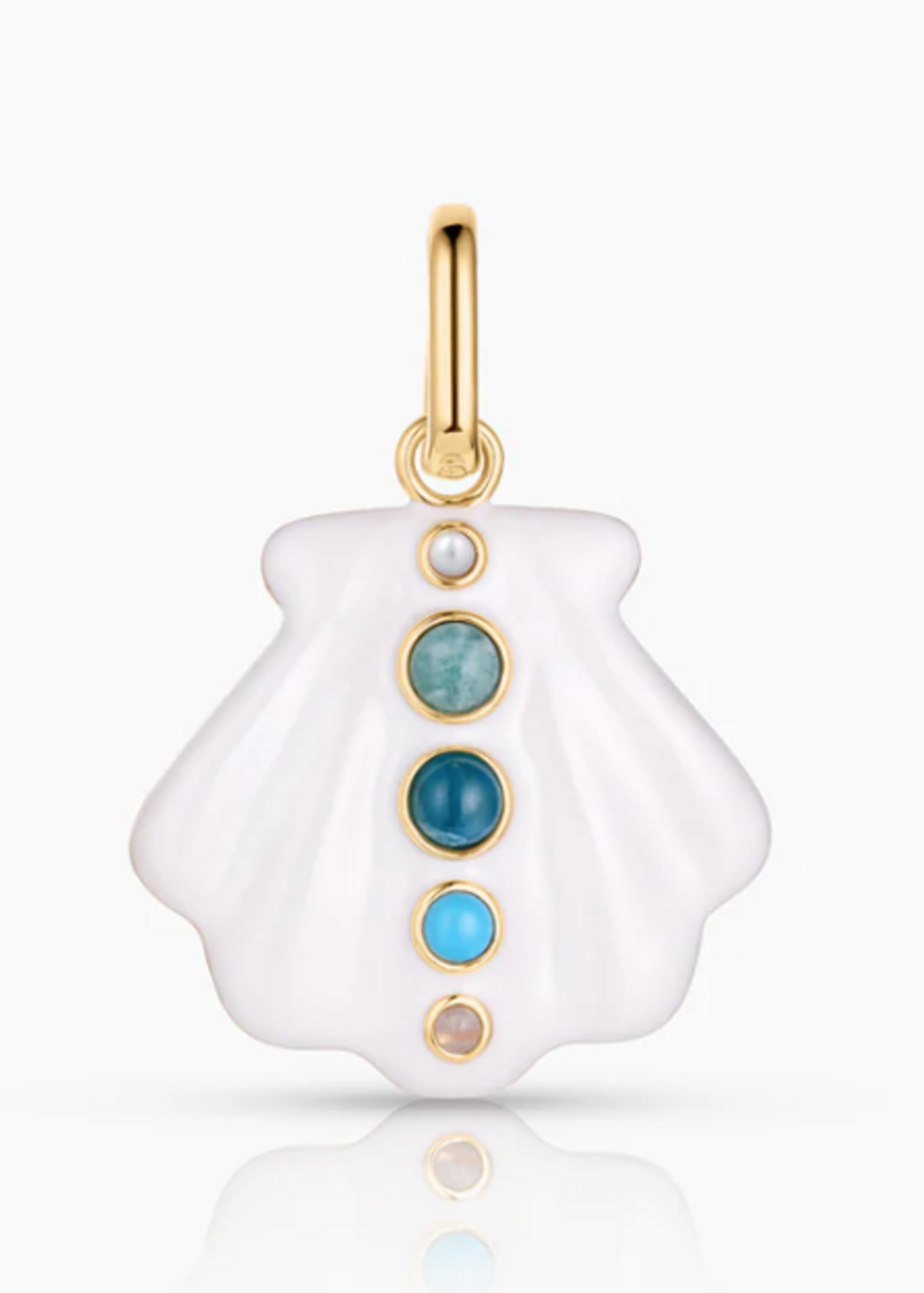 Maris Shell Clip Charm