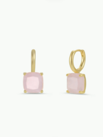 Gemstone Mini Drop - Rose Quartz