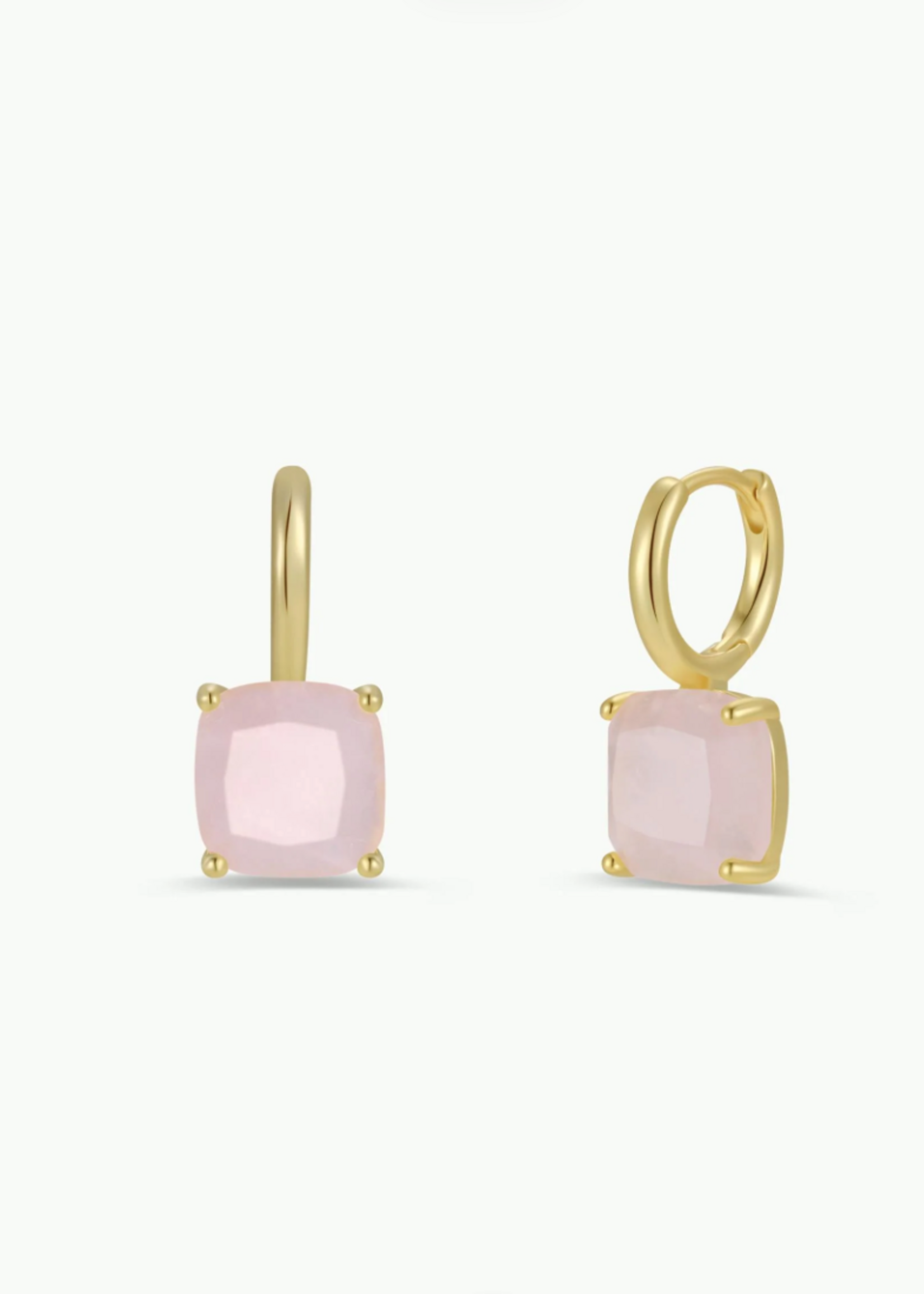 Gemstone Mini Drop - Rose Quartz