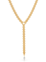 Hailey Gold Lariat Statement Necklace