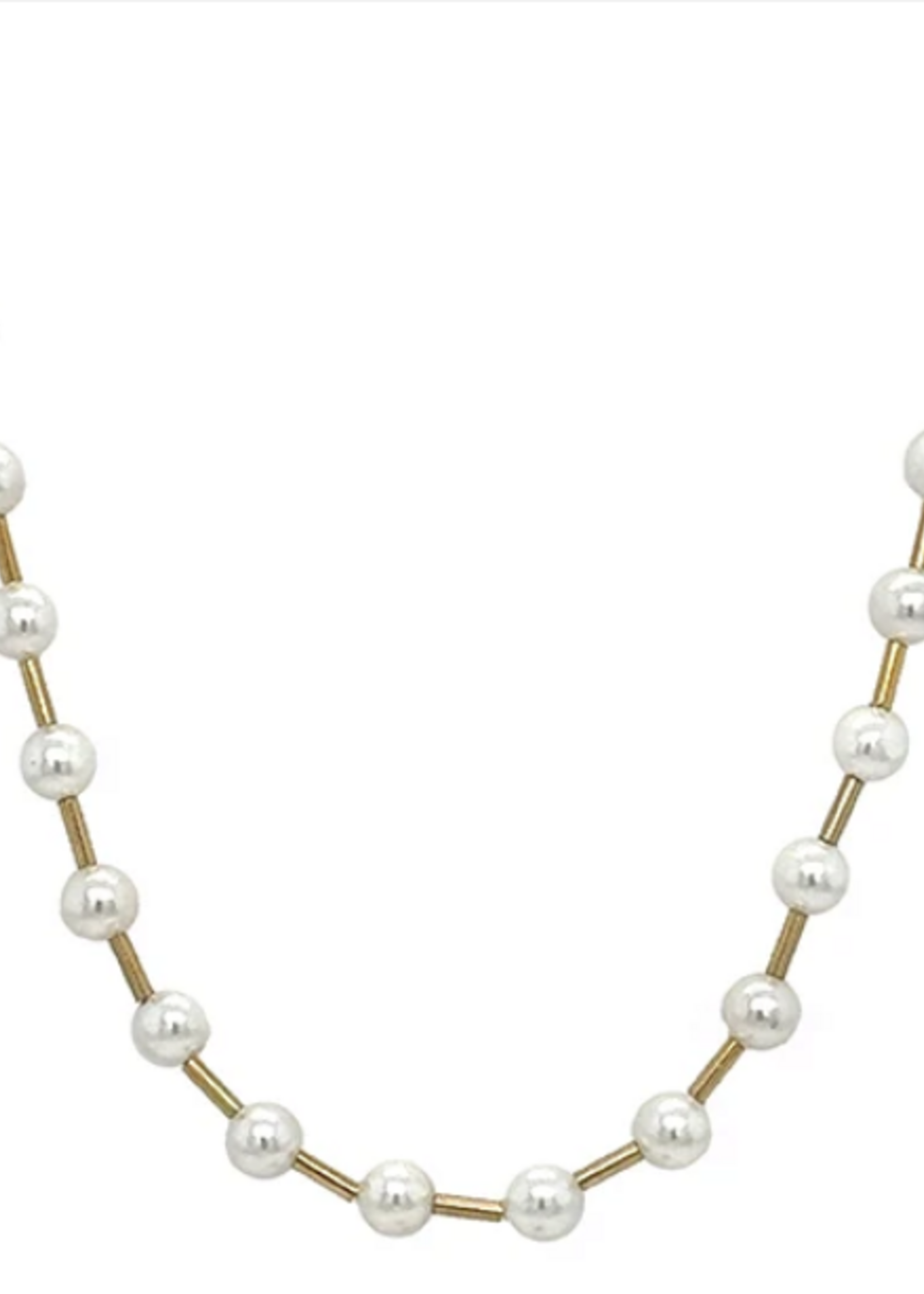 Gadot Pearl Beaded Necklace