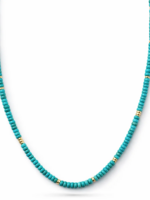 Risa Turquoise Beaded Necklace