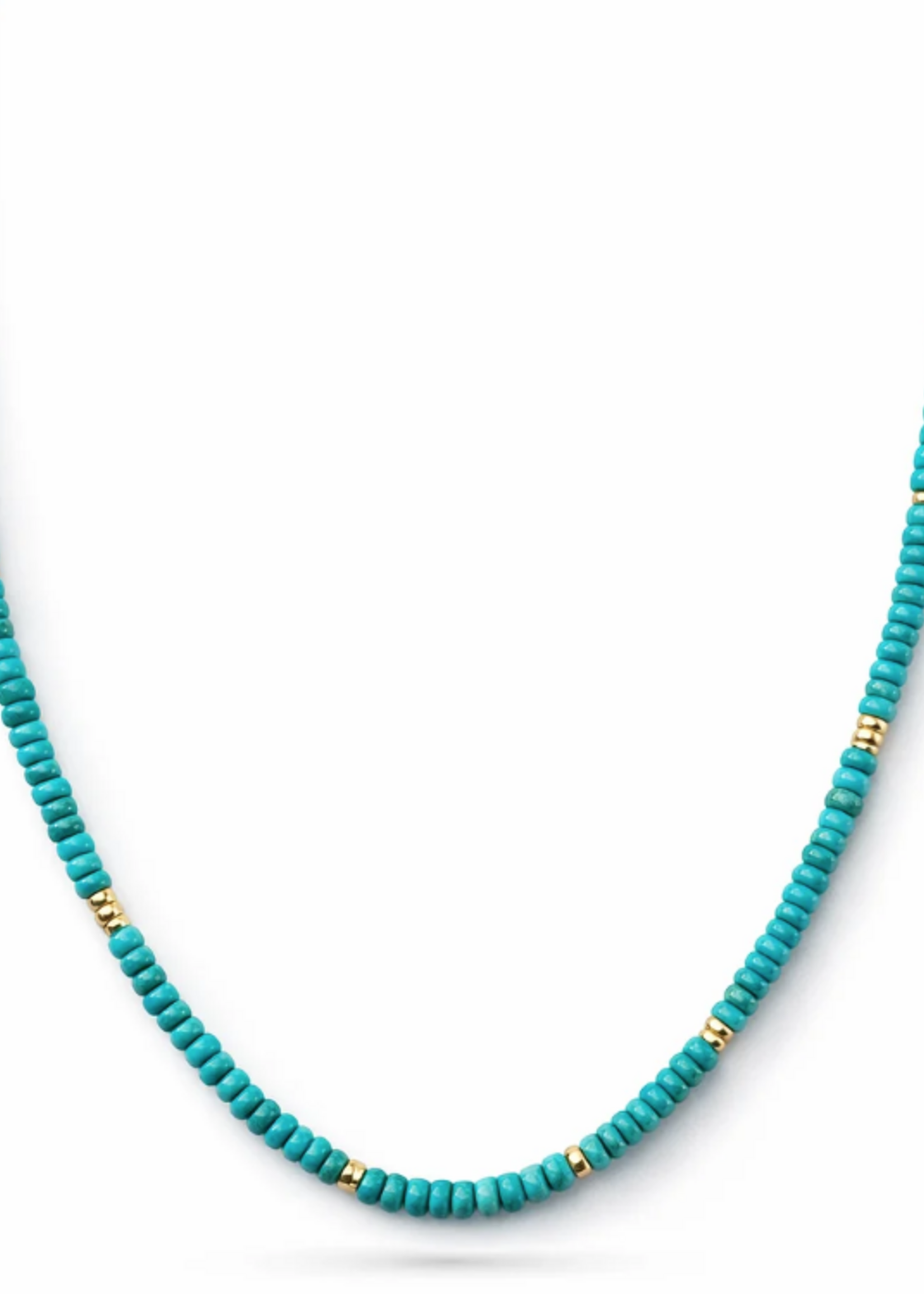 Risa Turquoise Beaded Necklace
