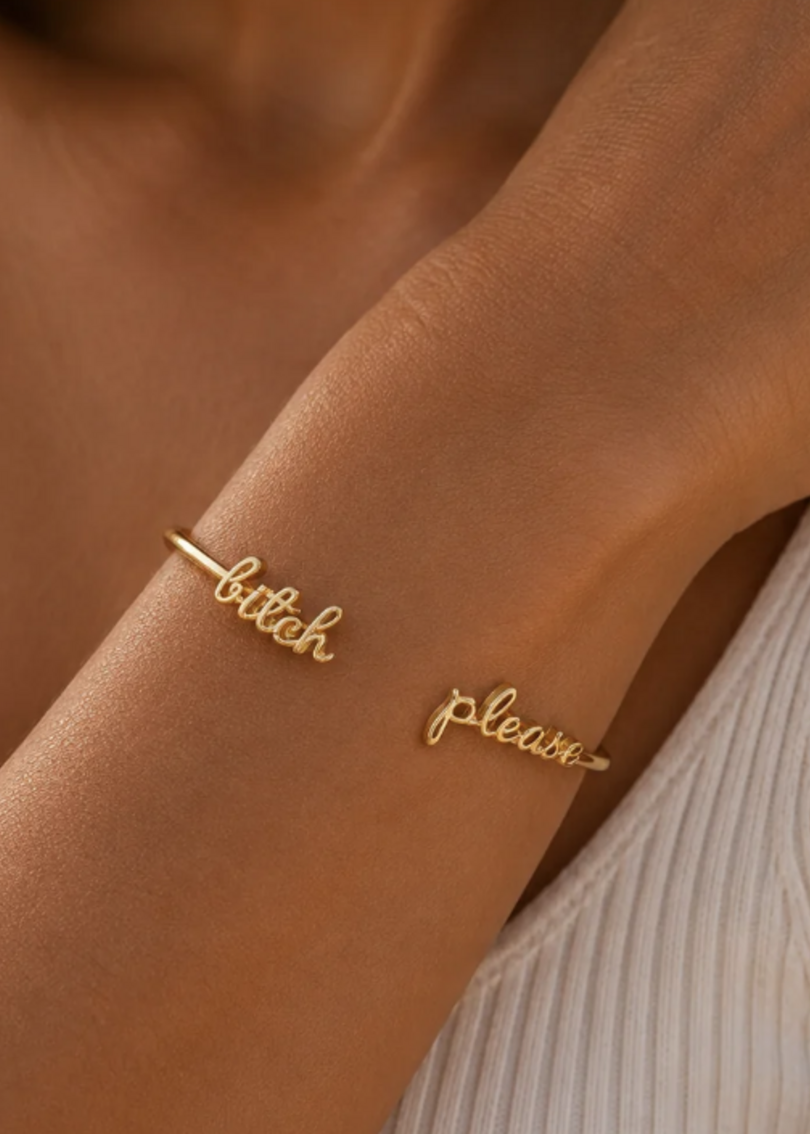 B*tch Please Cuff Bracelet