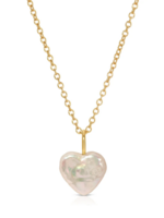 Heartsway Pearl Heart Pendant Necklace