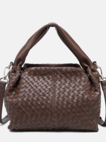 Charity Woven Crossbody Bag