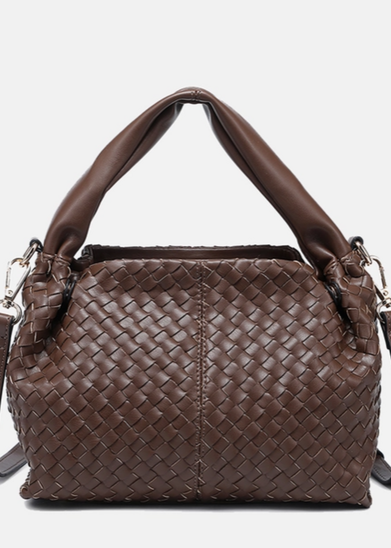 Charity Woven Crossbody Bag