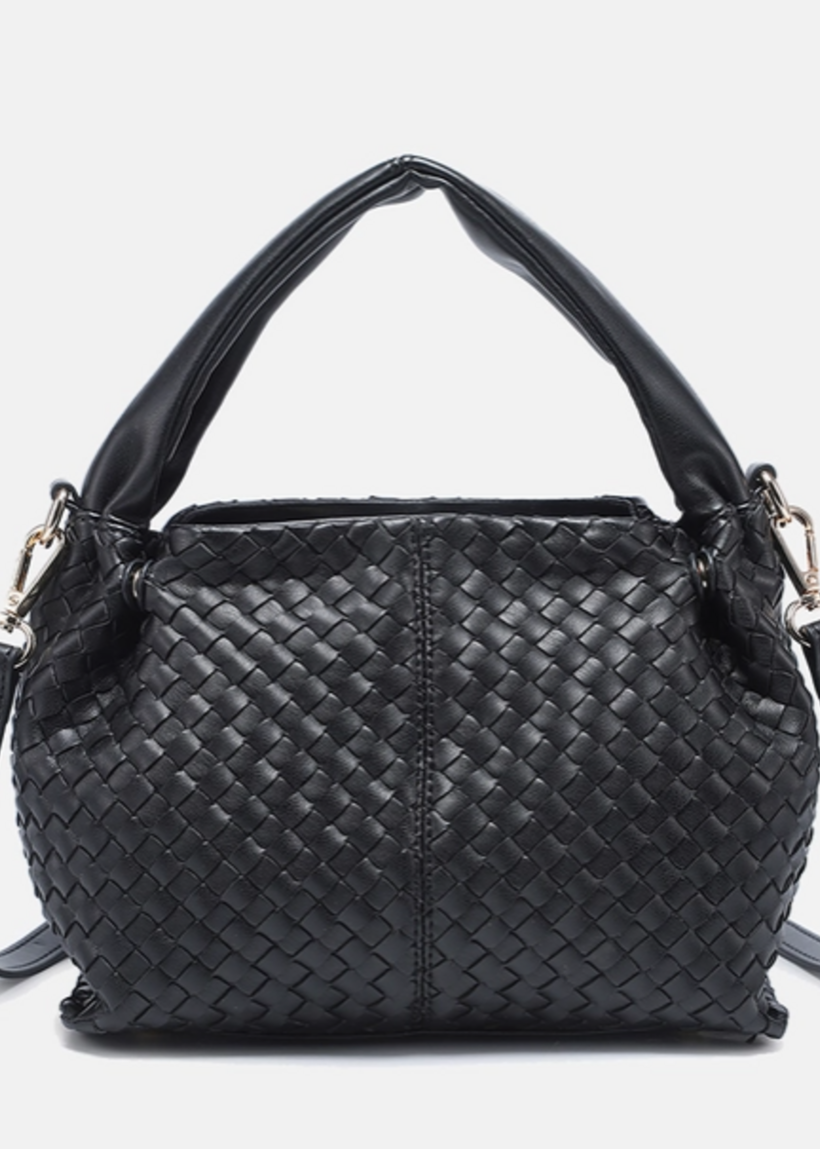 Charity Woven Crossbody Bag