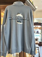 Double Marlin Quarter Zip Sweatshirt