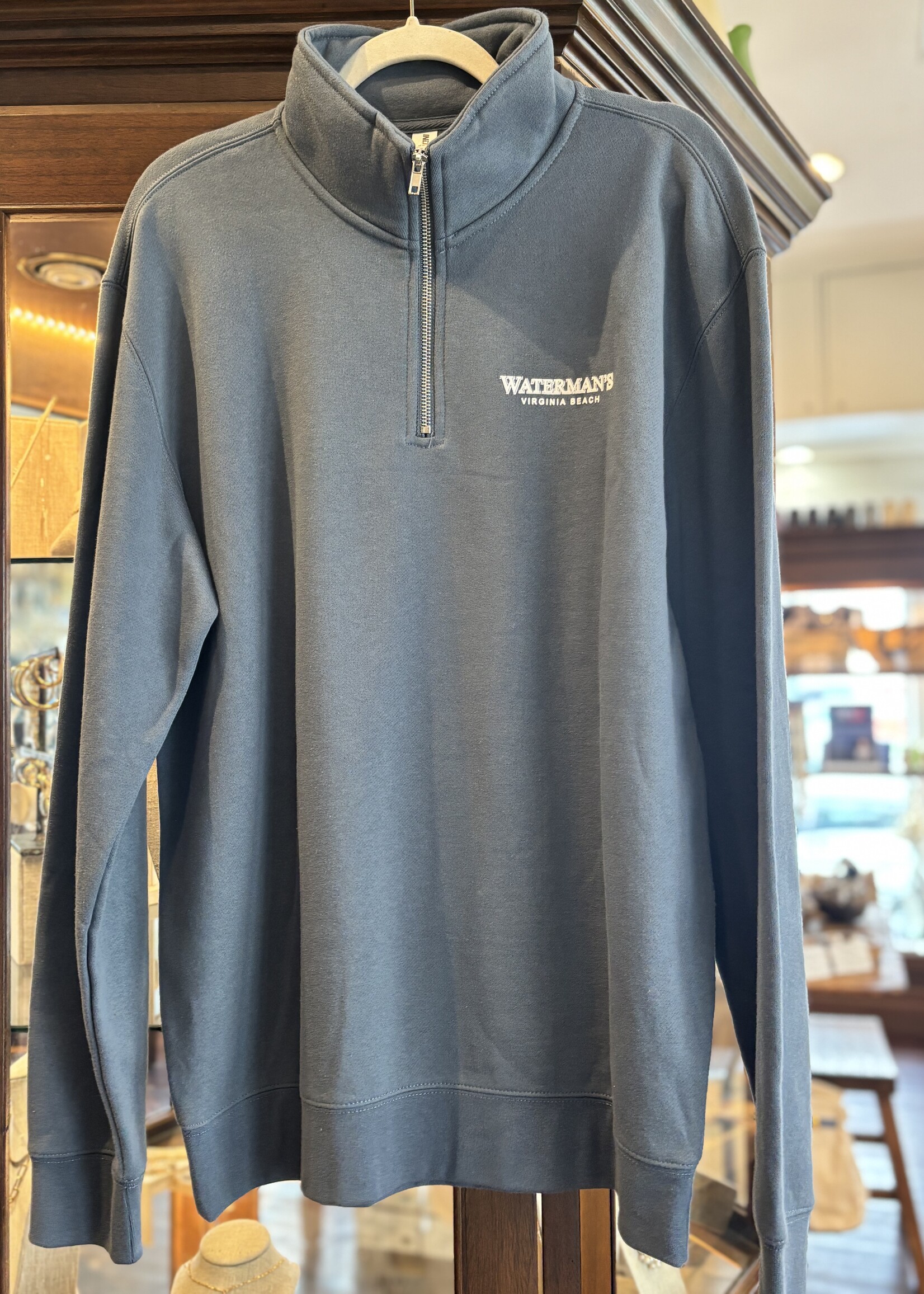 Double Marlin Quarter Zip Sweatshirt