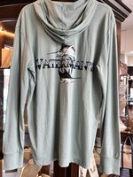 Double Marlin Hooded Long Sleeve Tee