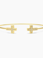Cross Flexi Cuff Bracalet