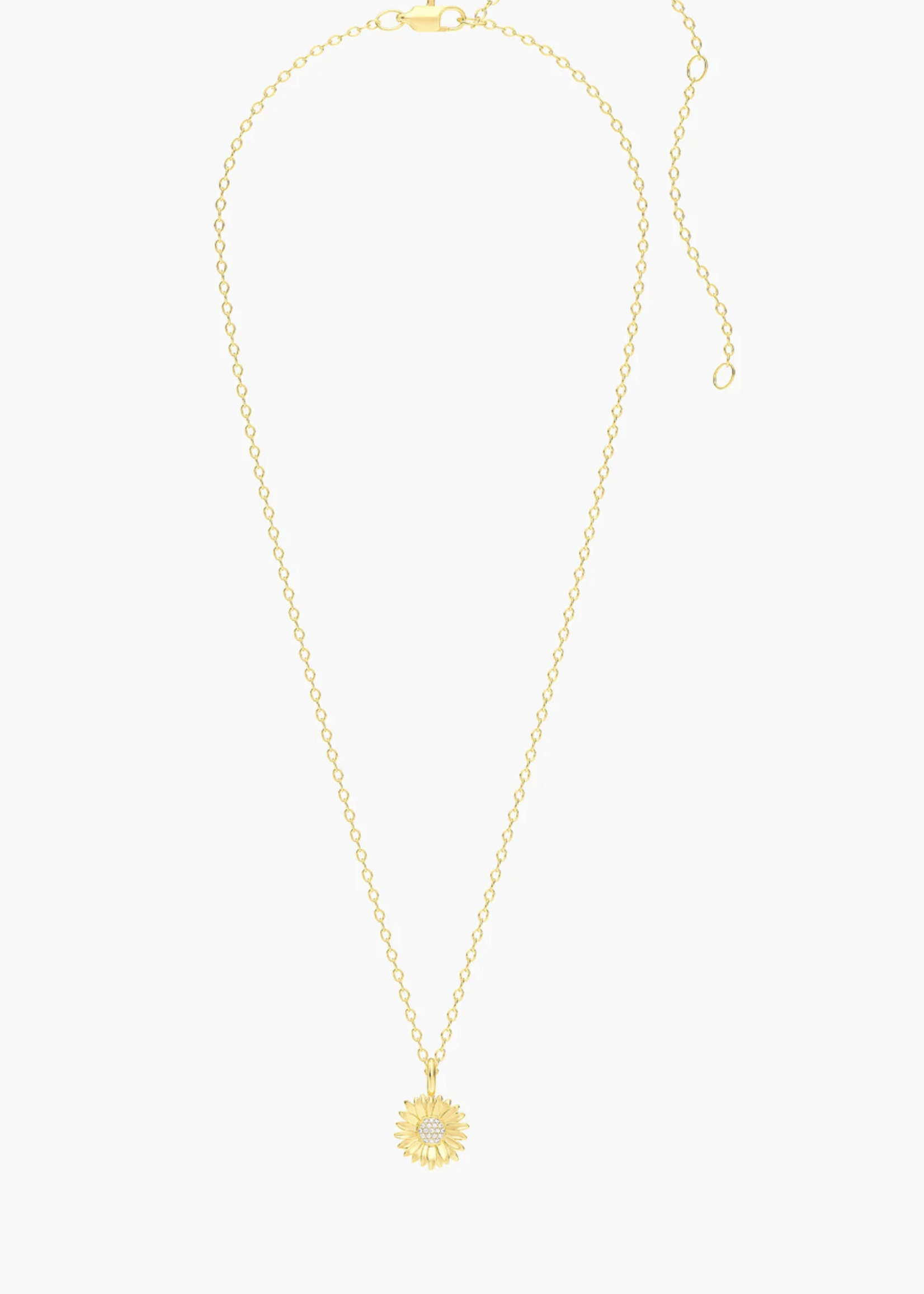 Sunflower Pendant Necklace