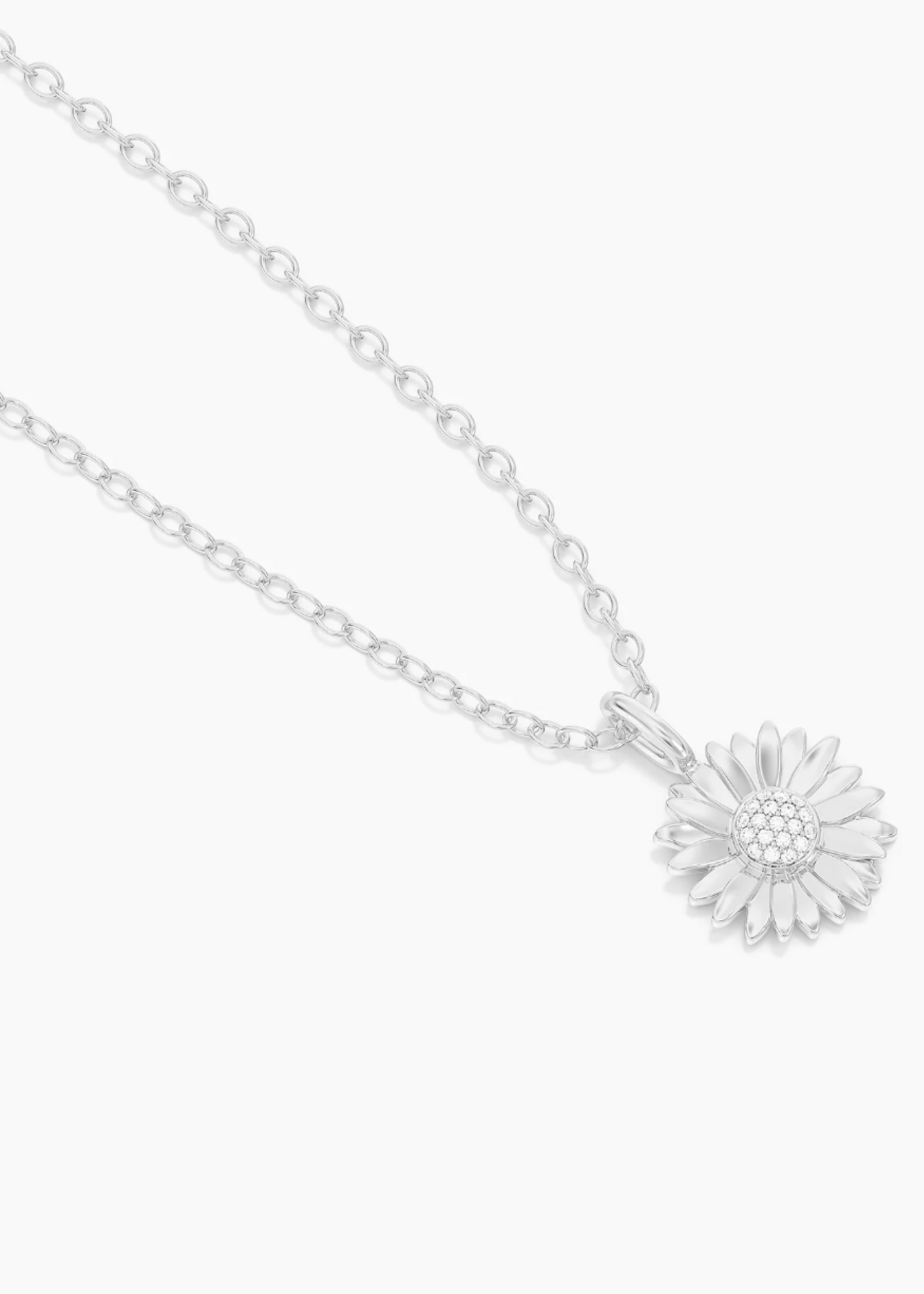 Sunflower Pendant Necklace