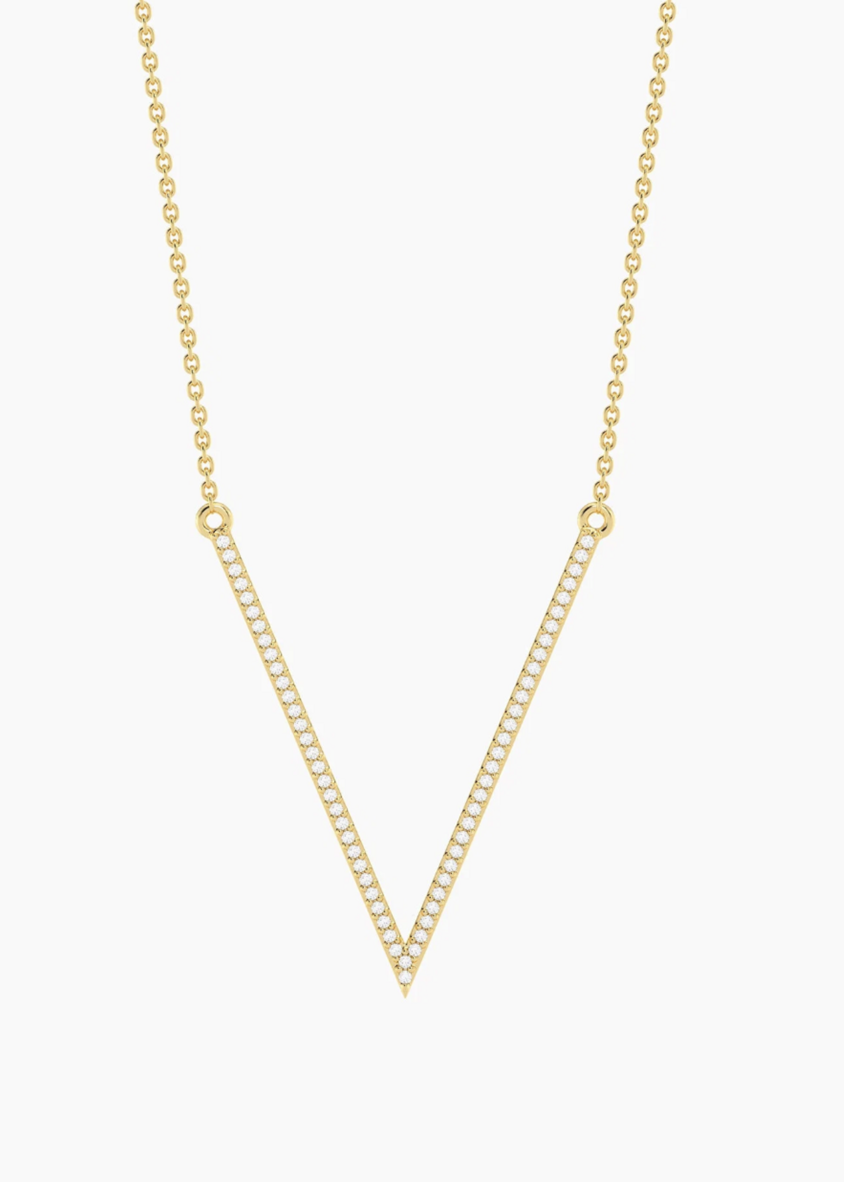V Pendant Necklace
