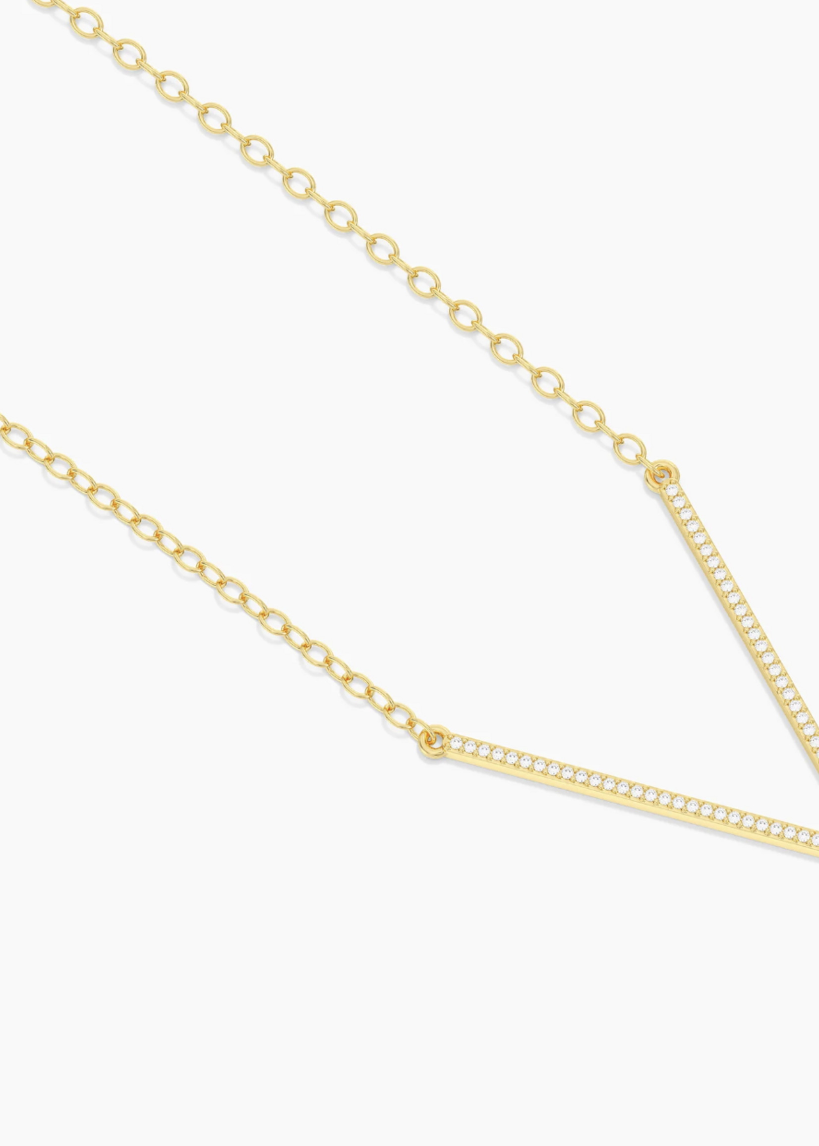 V Pendant Necklace