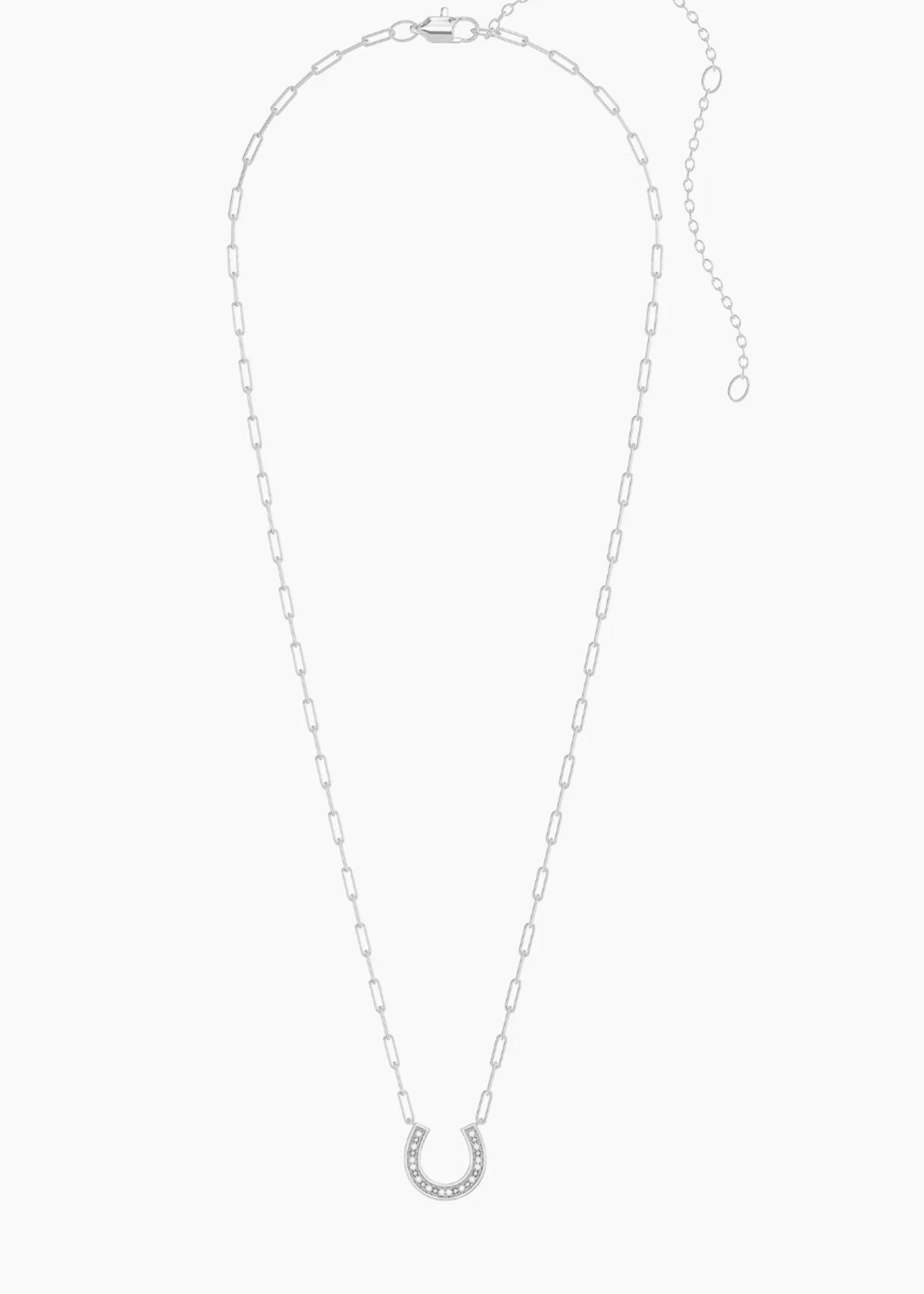 Lucky Horseshoe Pendant Necklace
