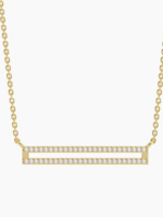 Set the Bar Pendant Necklace