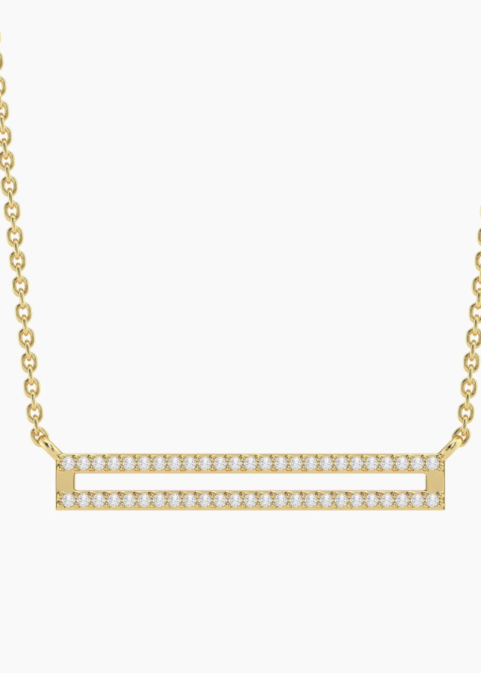 Set the Bar Pendant Necklace