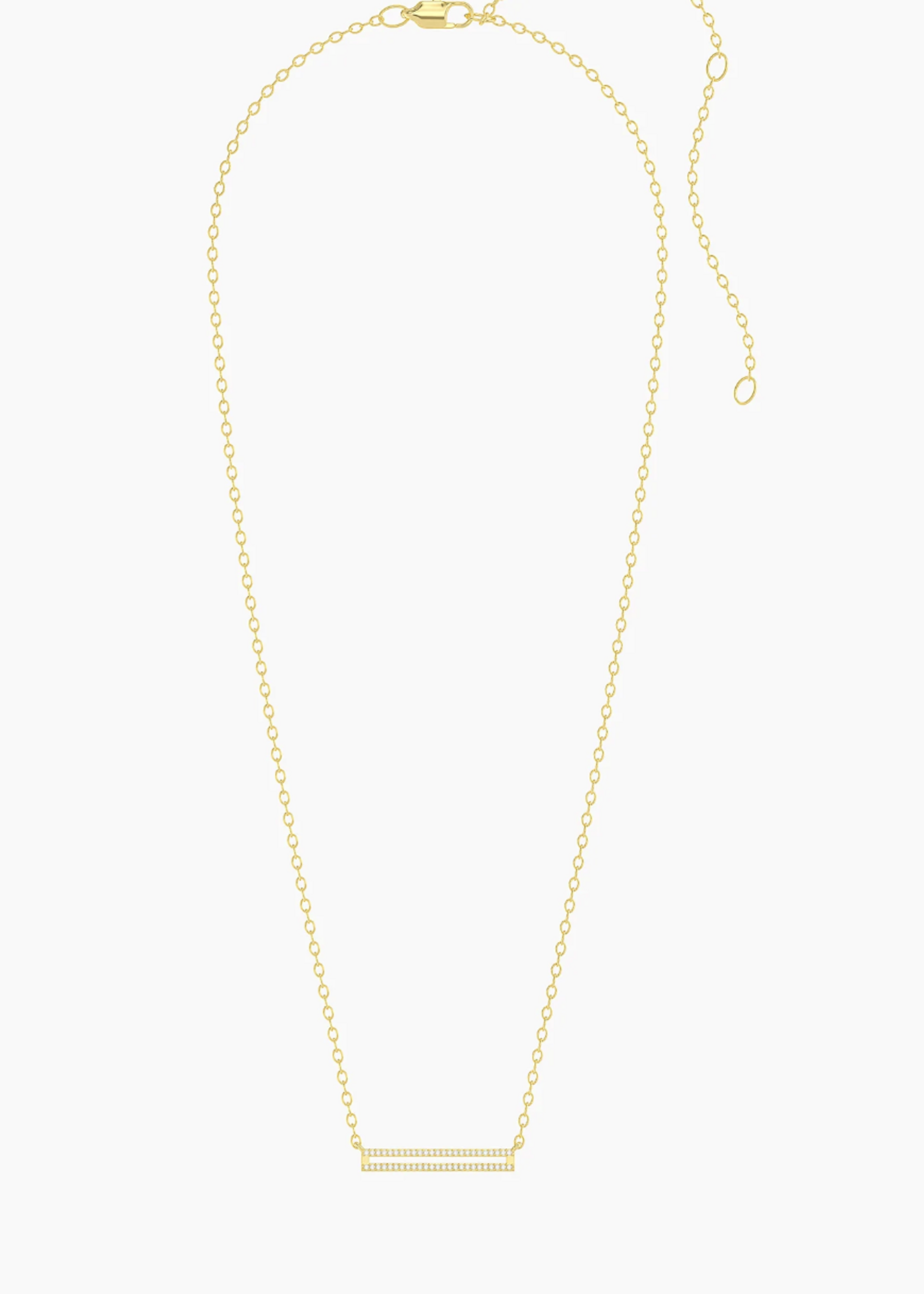 Set the Bar Pendant Necklace