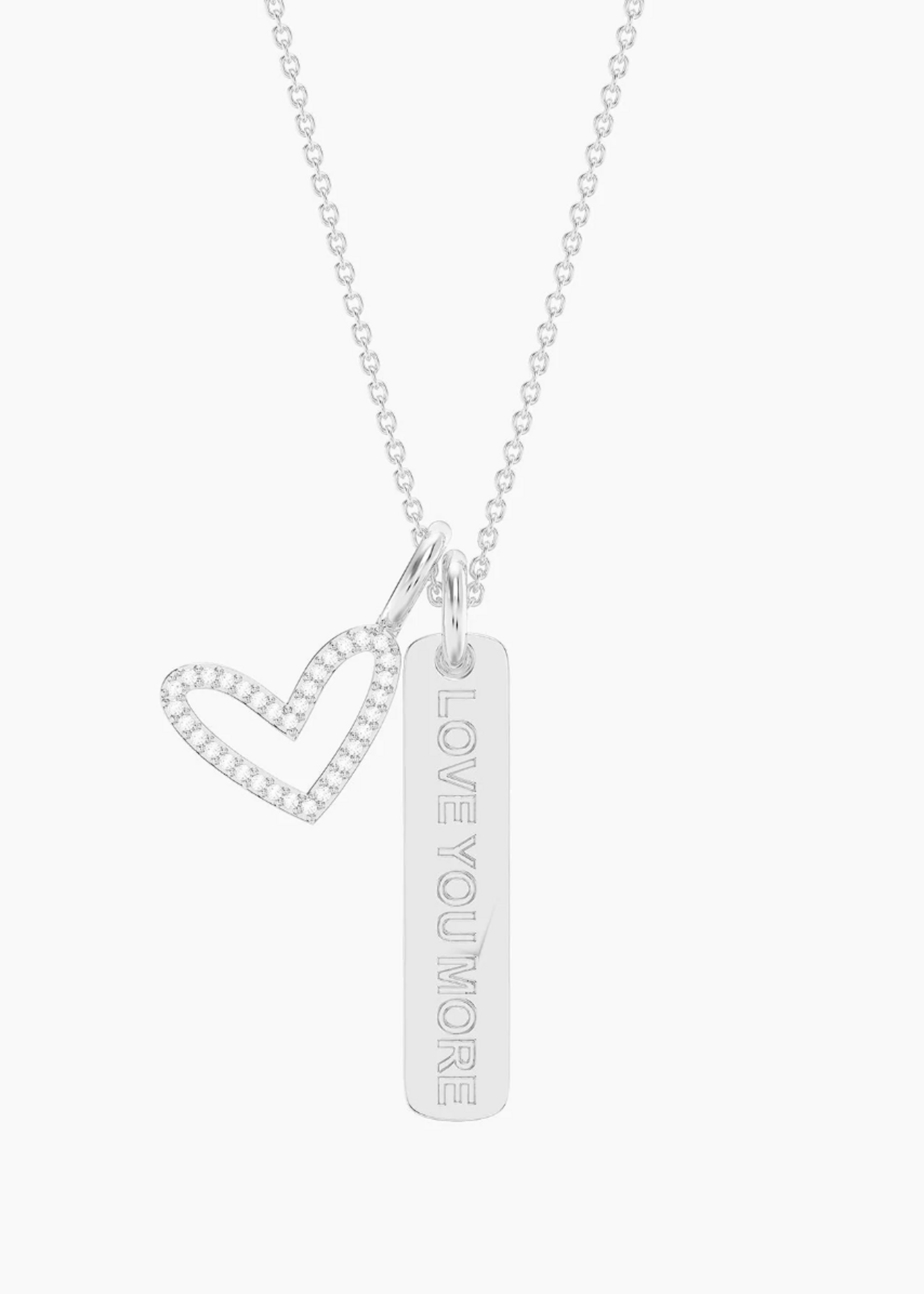 I Love You More Pendant Necklace