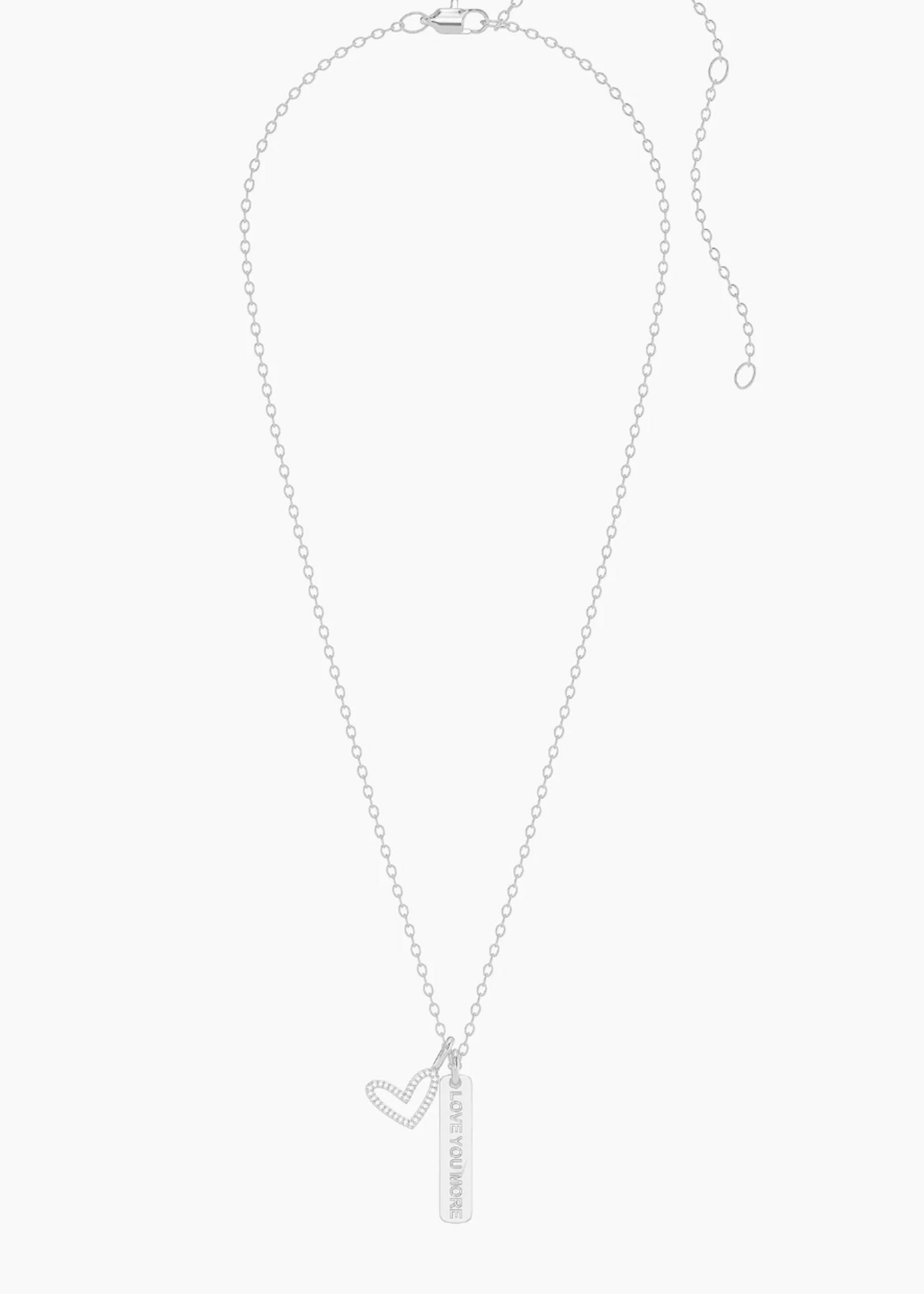 I Love You More Pendant Necklace