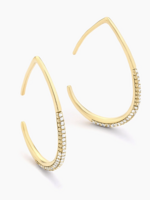 Drop By Anytime Hoop Earrings