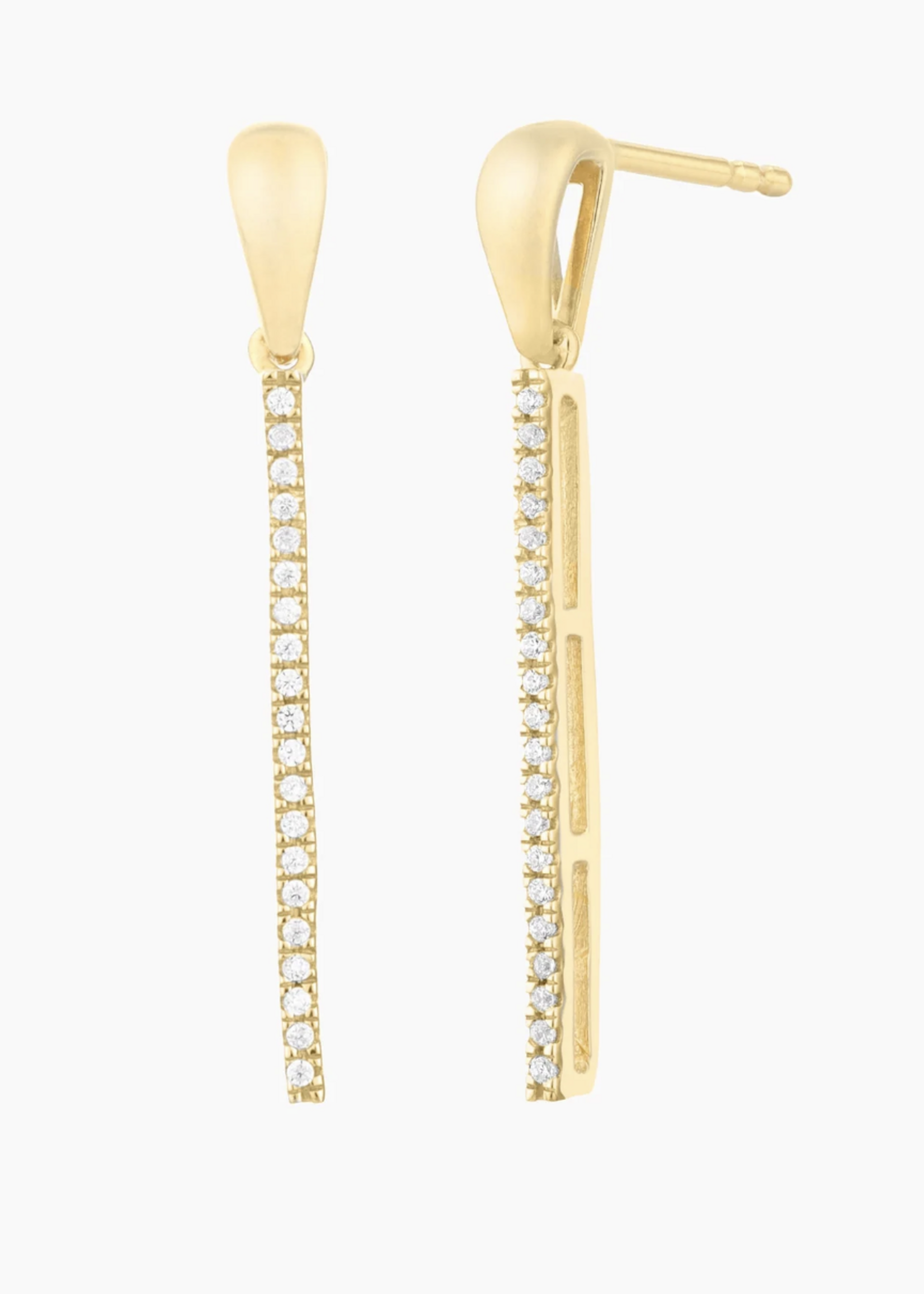 Drop the Mic Stud Earrings