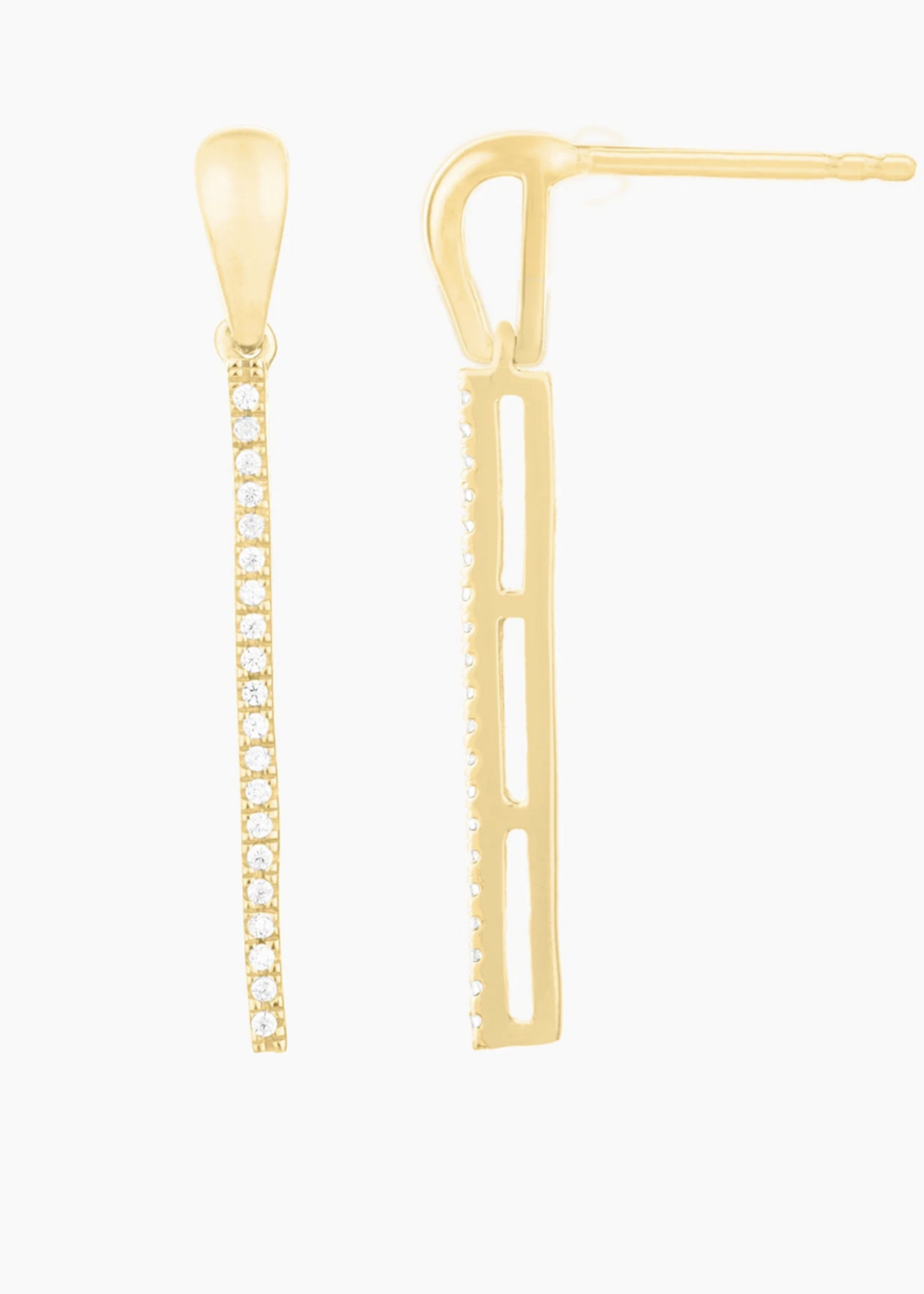 Drop the Mic Stud Earrings