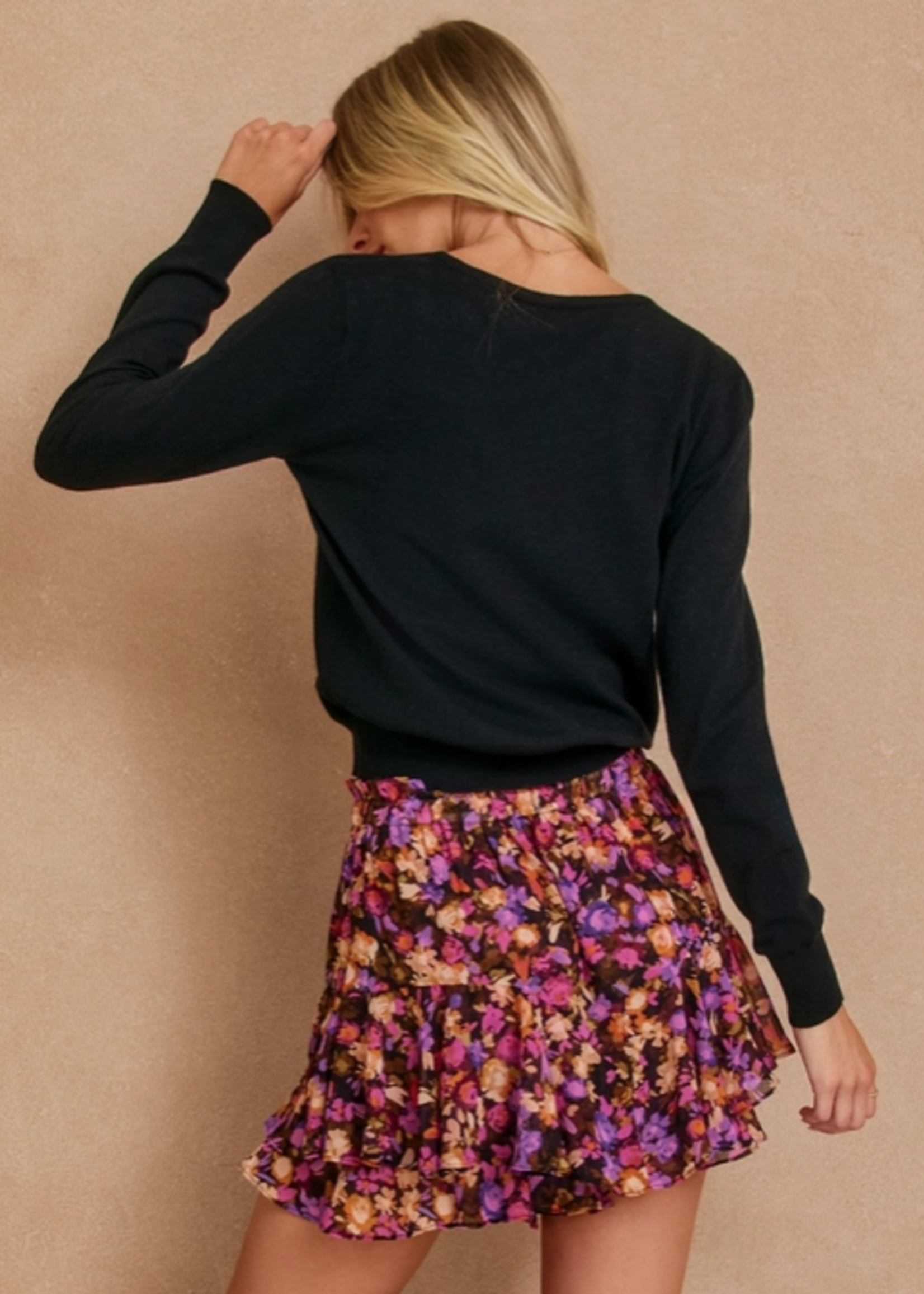 Crop Top & Cardigan Set
