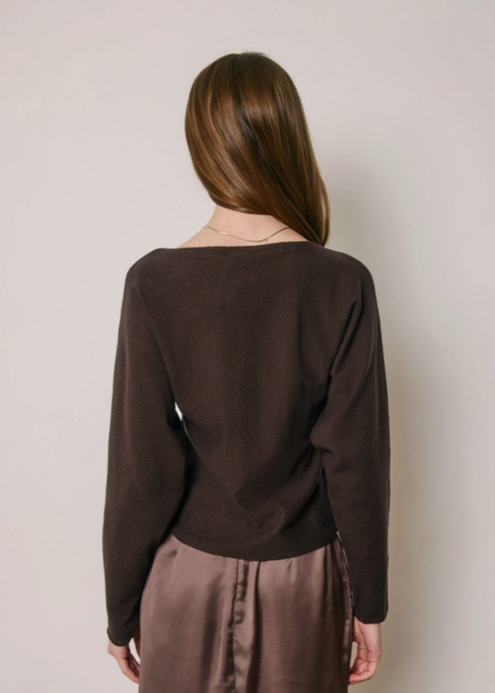 Lightweight Batwing Sleeve Sweater