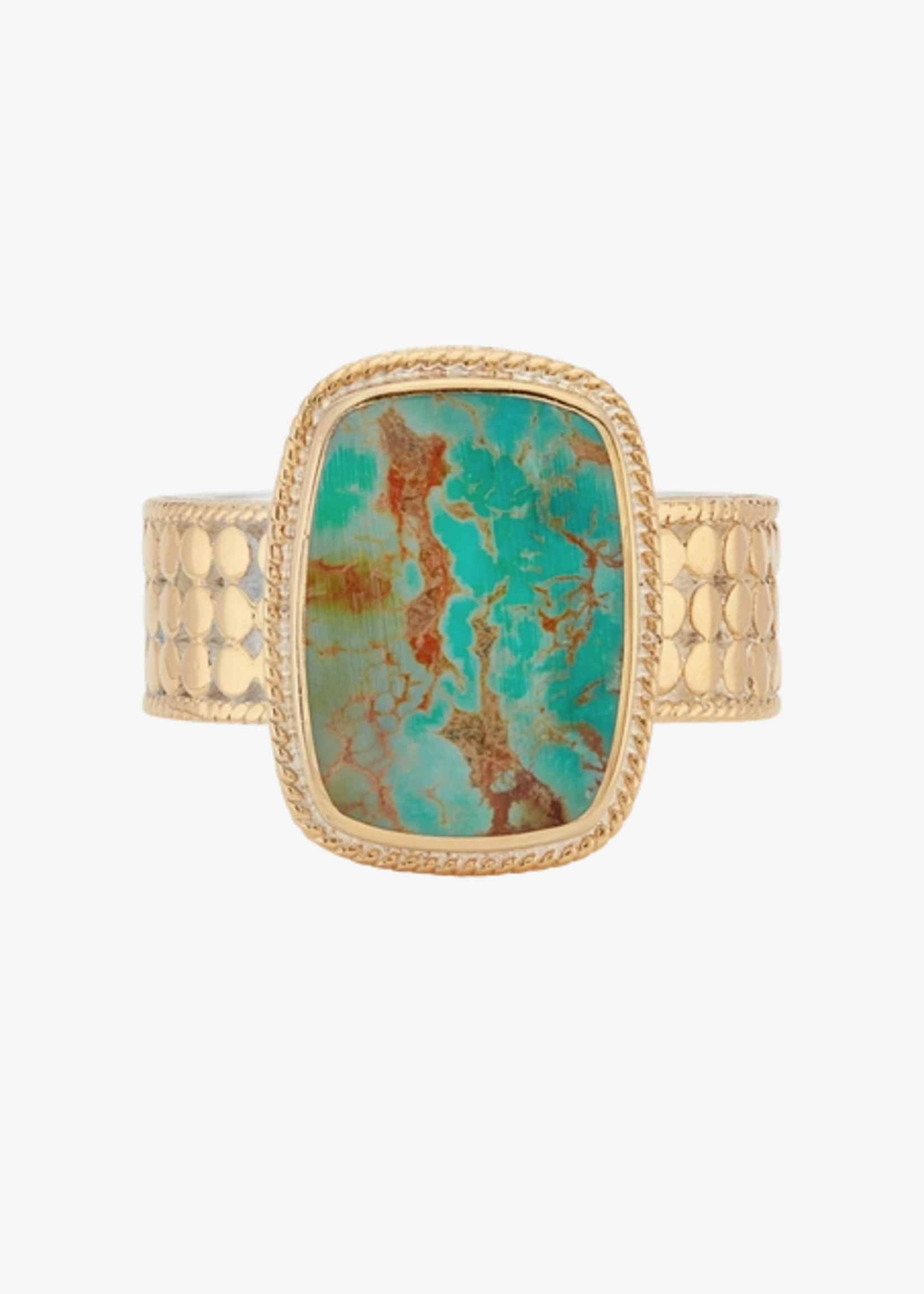 Turquesa Cushion Ring