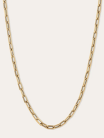 4mm 18" Italian Chain Link Necklace