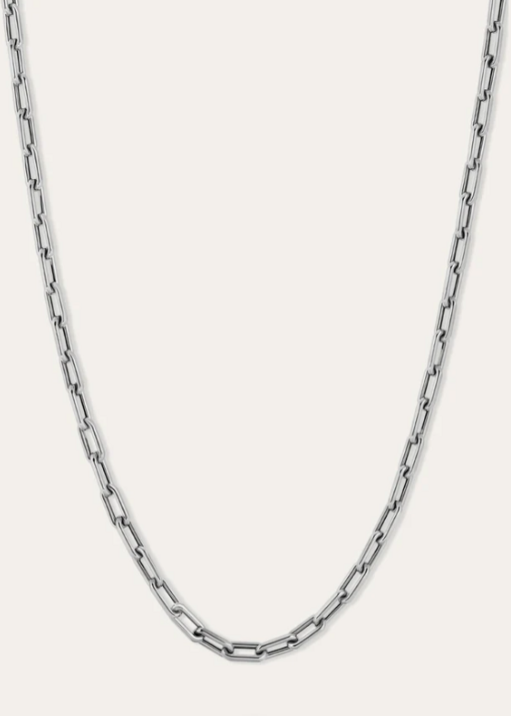 4mm 18" Italian Chain Link Necklace