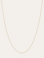 18" Finished Chain 14k Gold