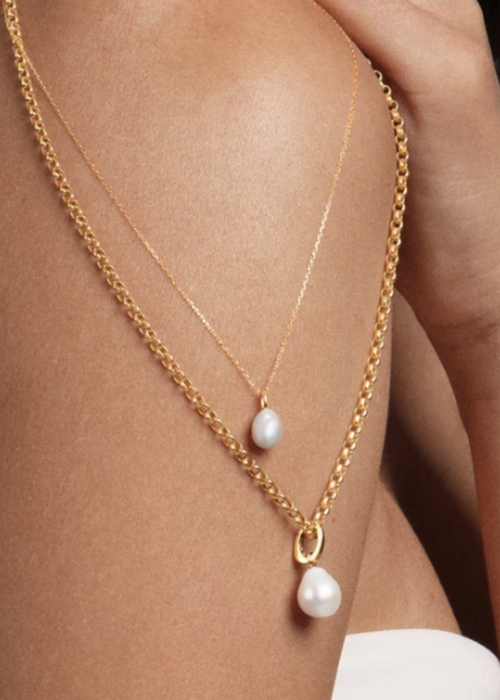 Baroque Pearl Mini Charm
