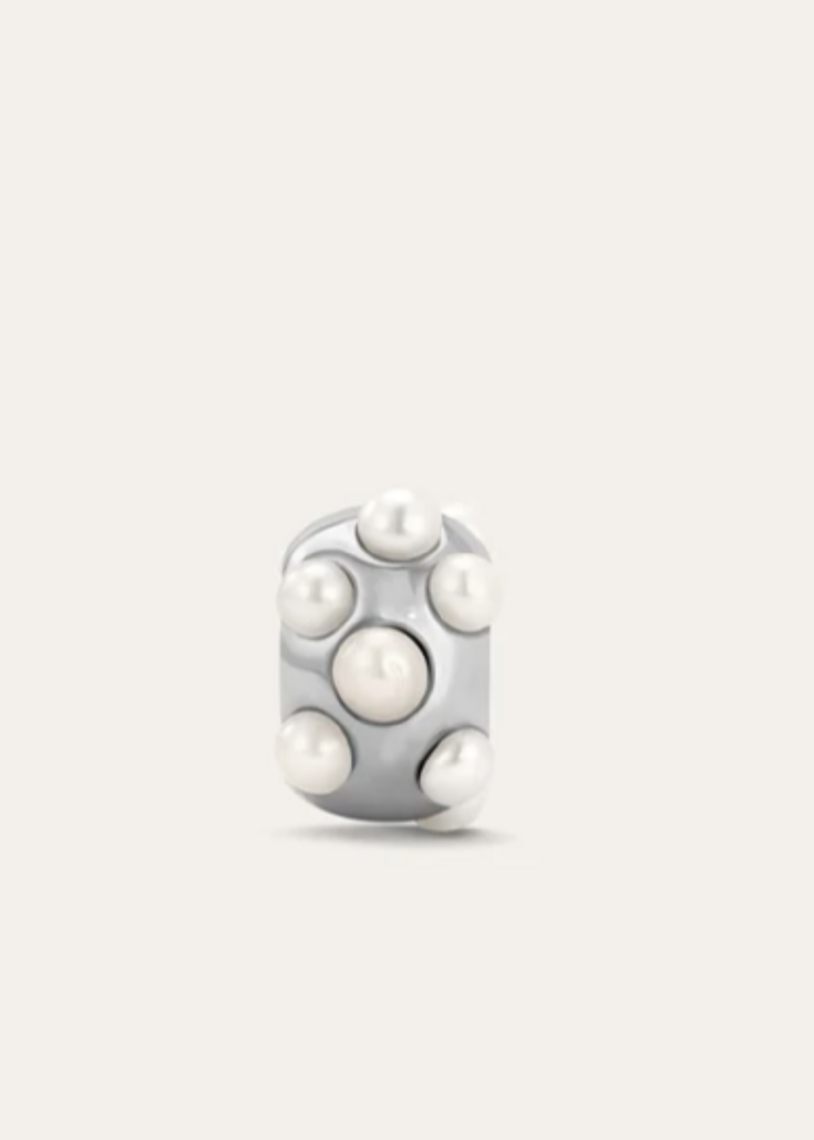Coco Pearl Big Bead Sterling Silver
