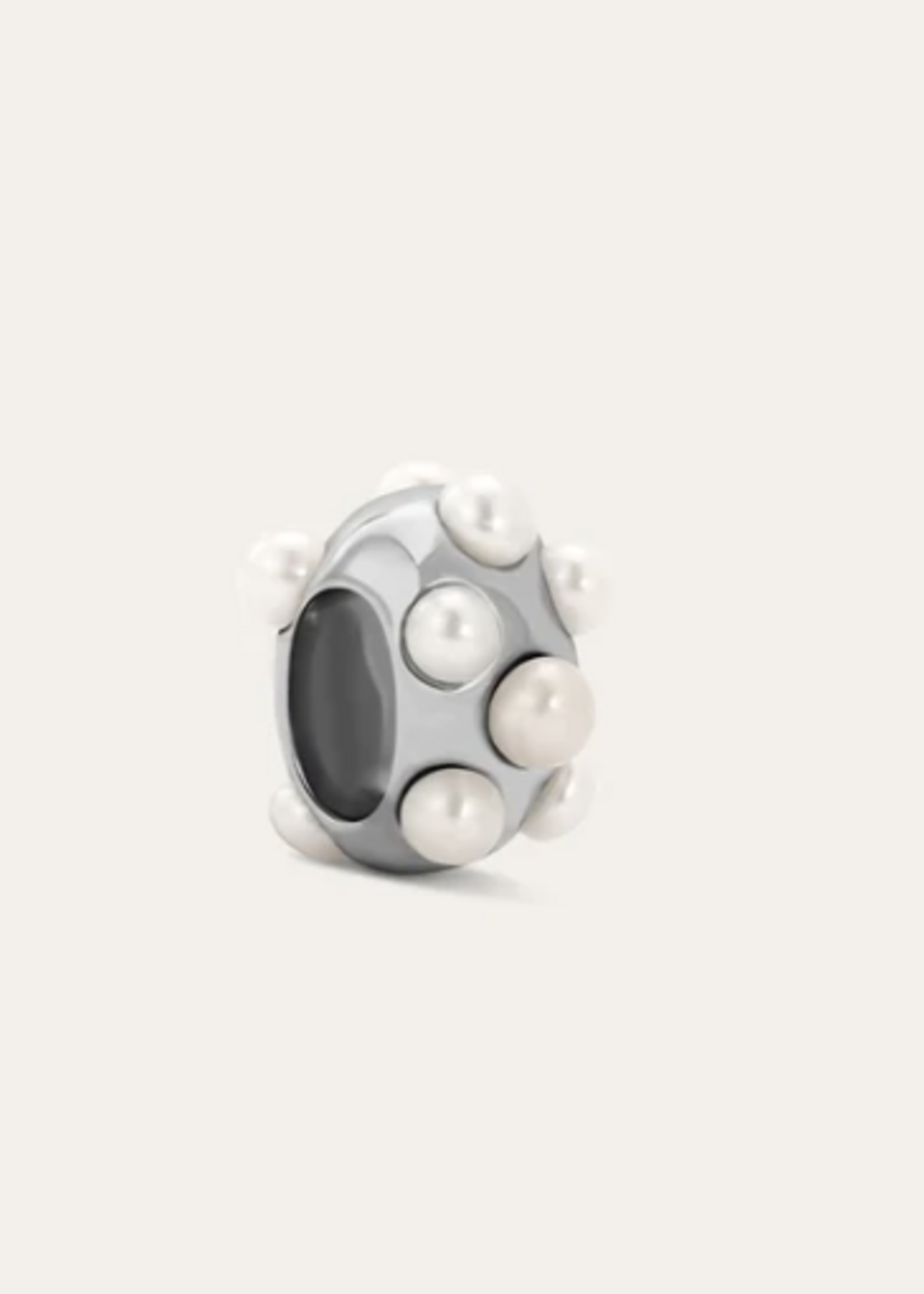 Coco Pearl Big Bead Sterling Silver