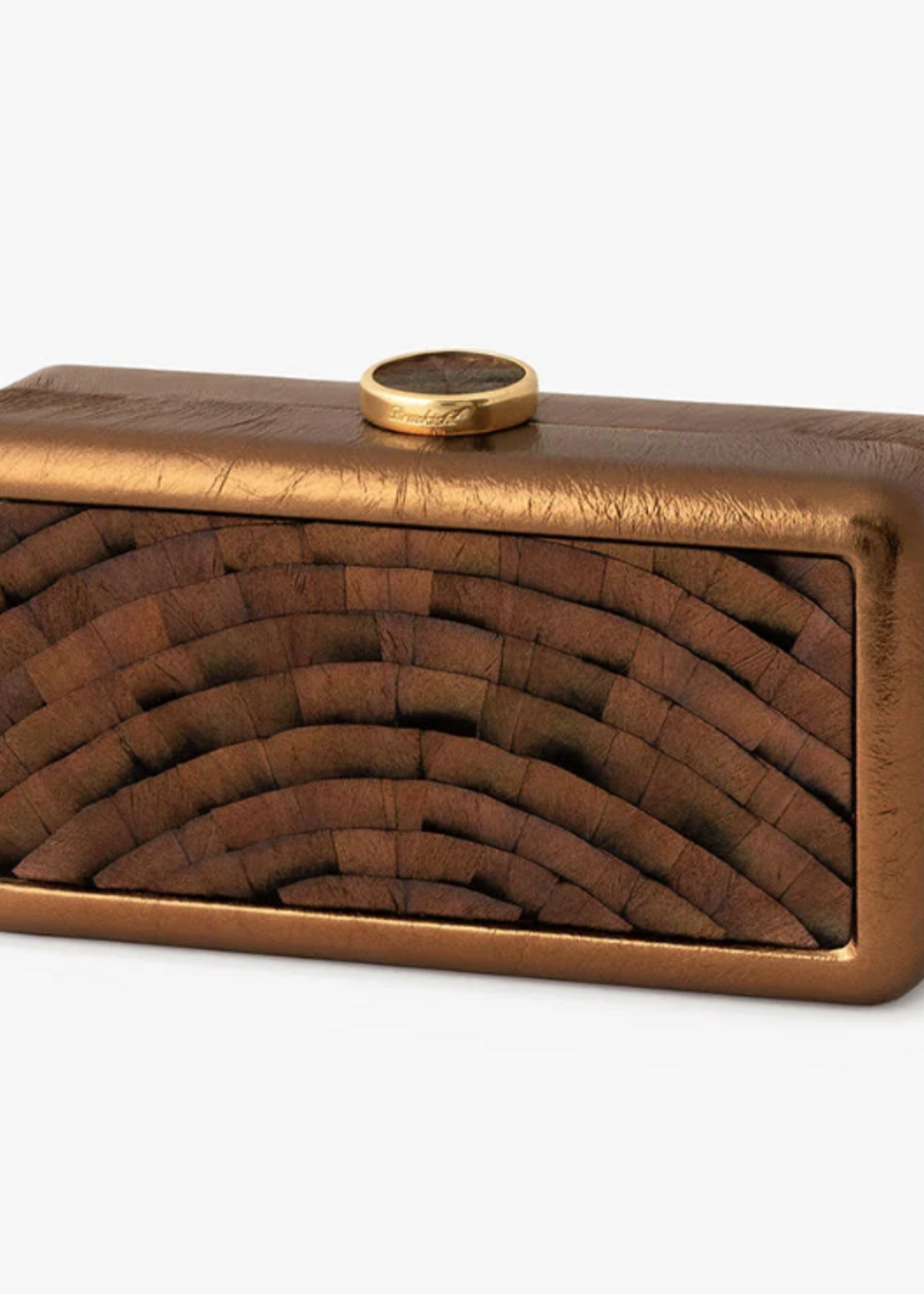 Le Marais Clutch Metallic Turkey