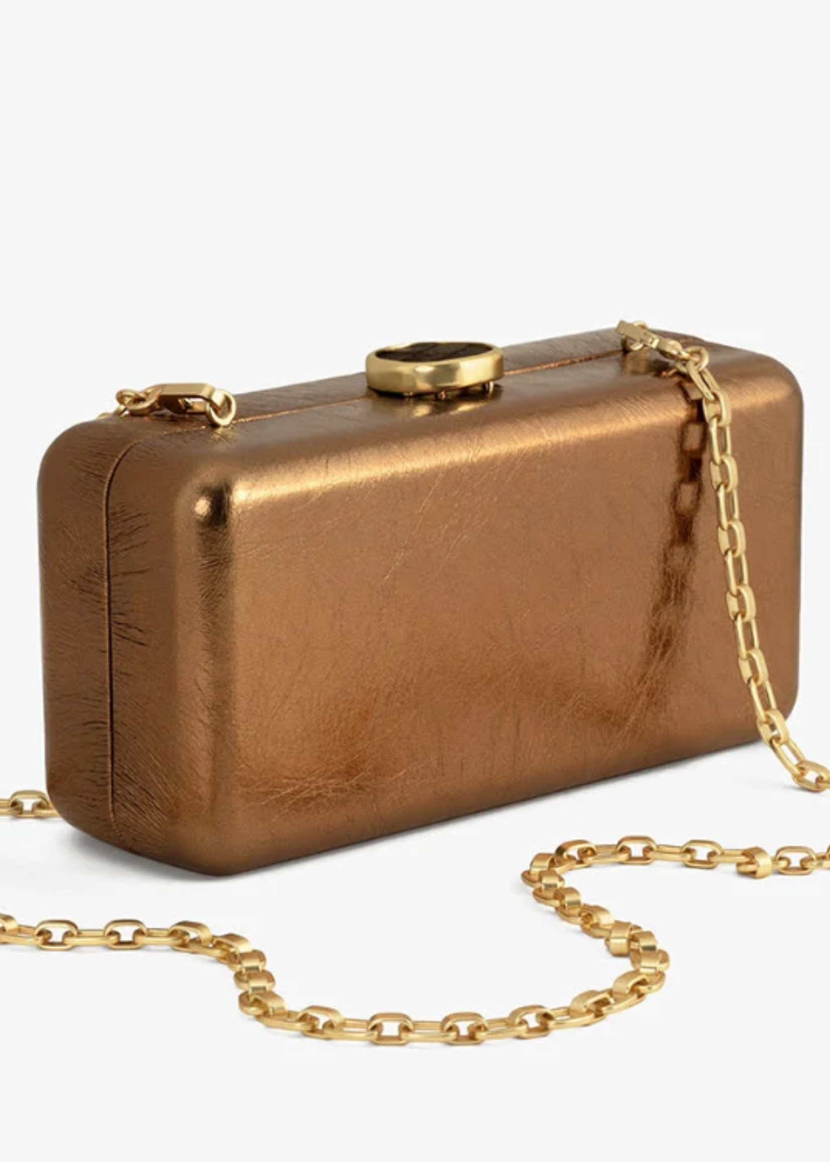 Le Marais Clutch Metallic Turkey