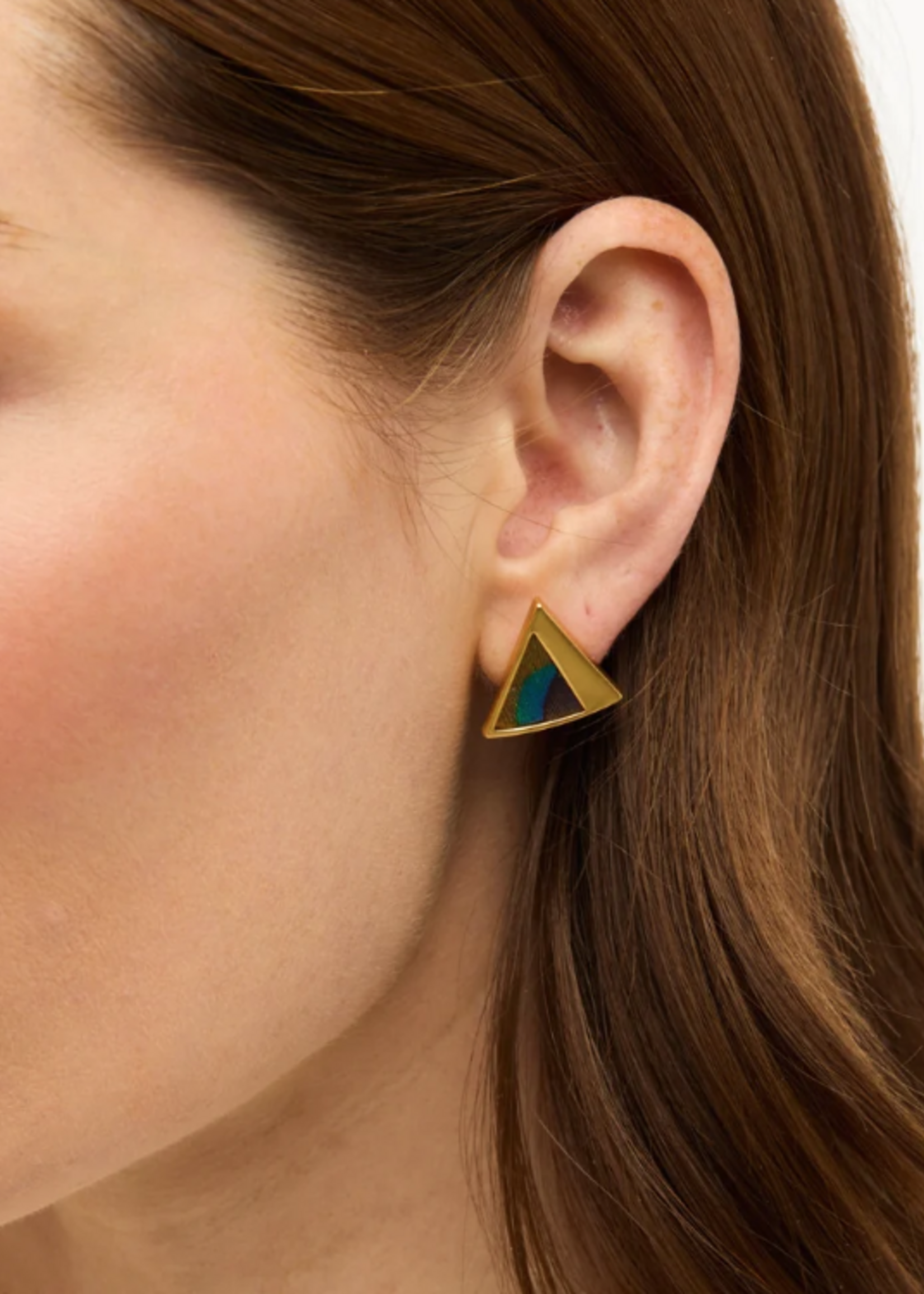 Jennifer Triangle Stud