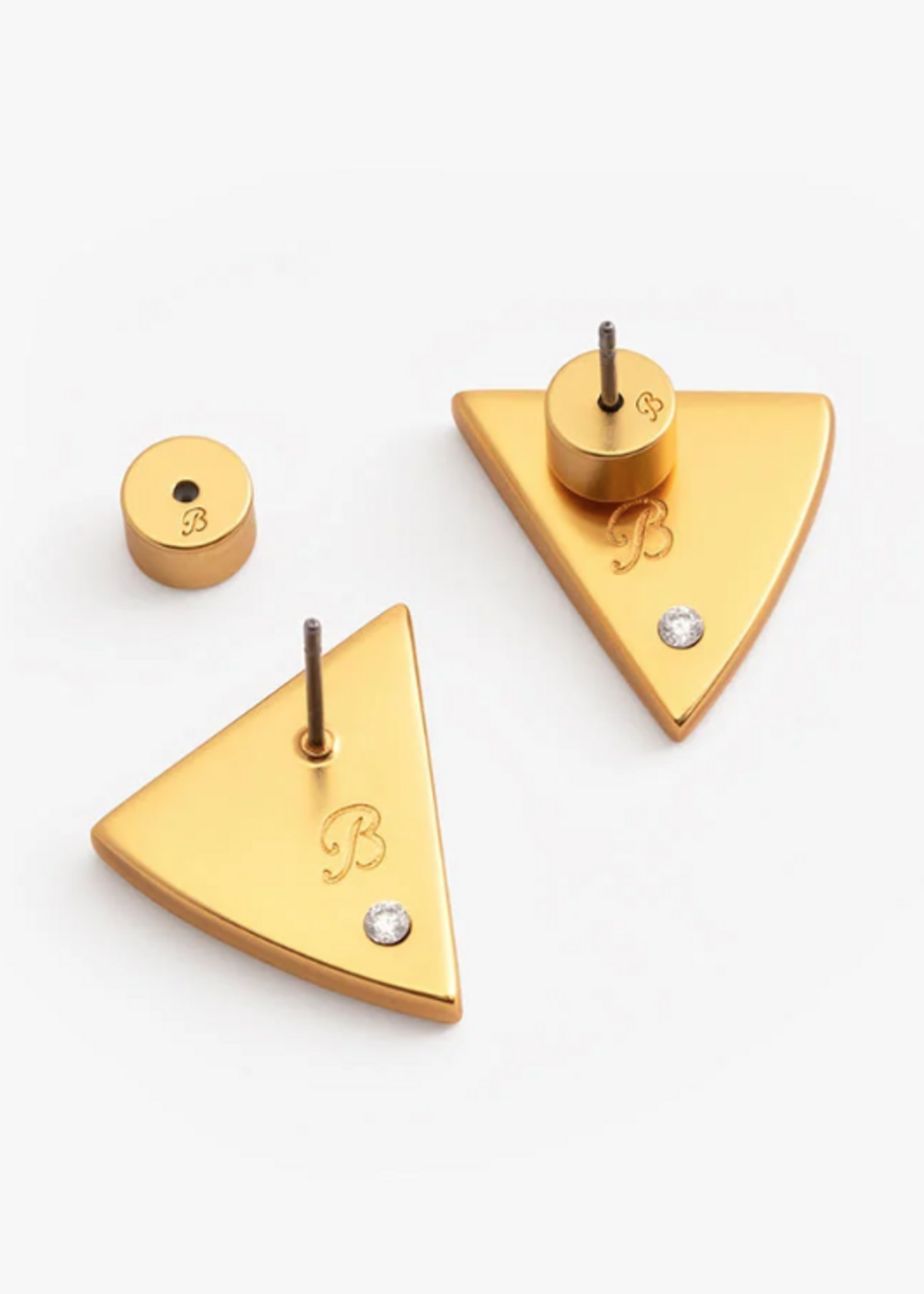 Jennifer Triangle Stud