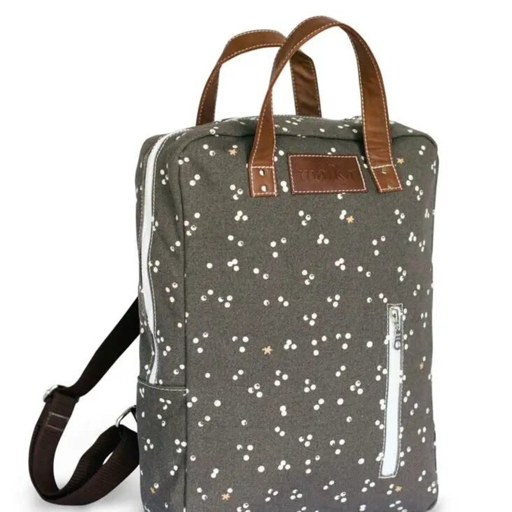 MAIKA ZIPPERED BACKPACK