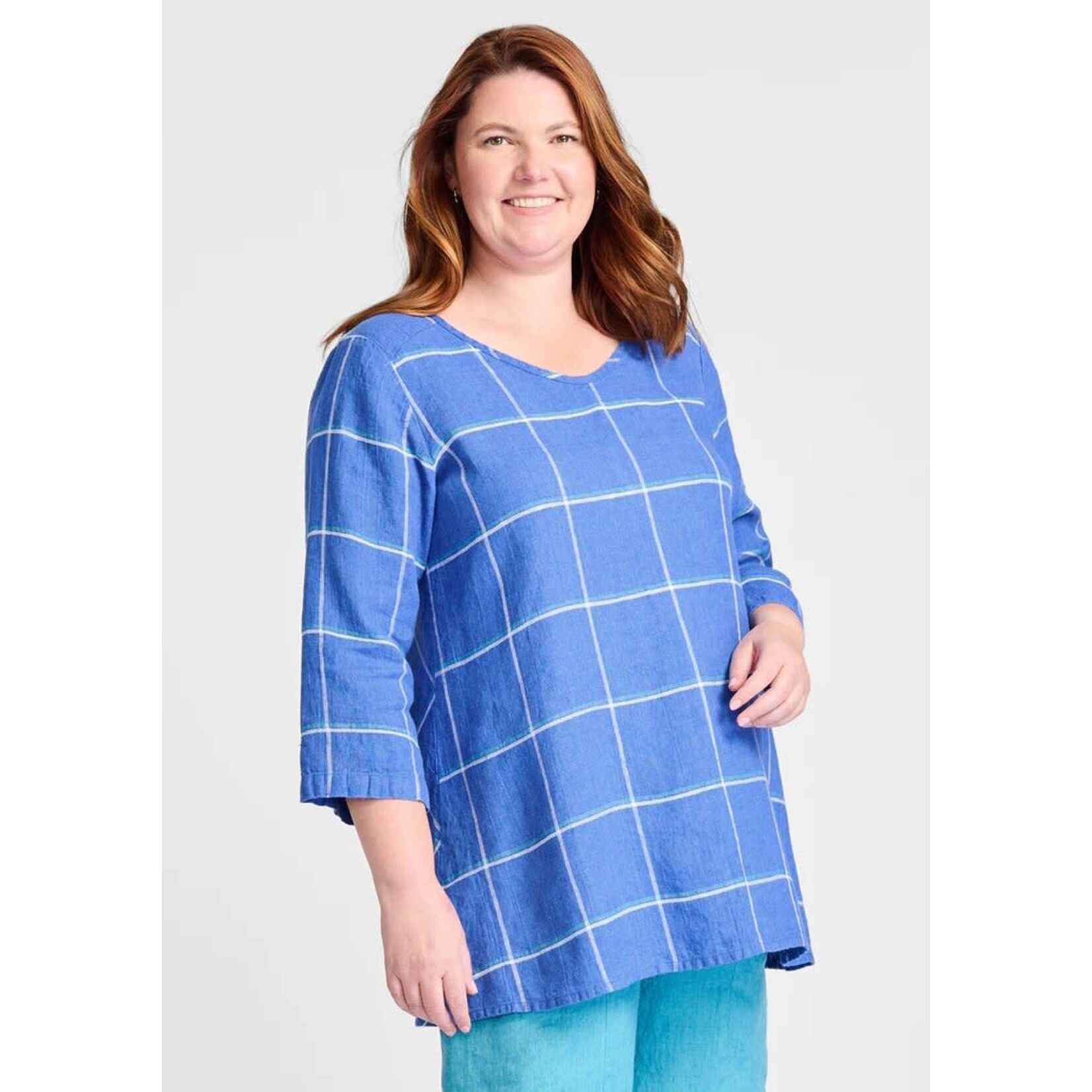 FLAX DREAMY TOP TATTERSALL