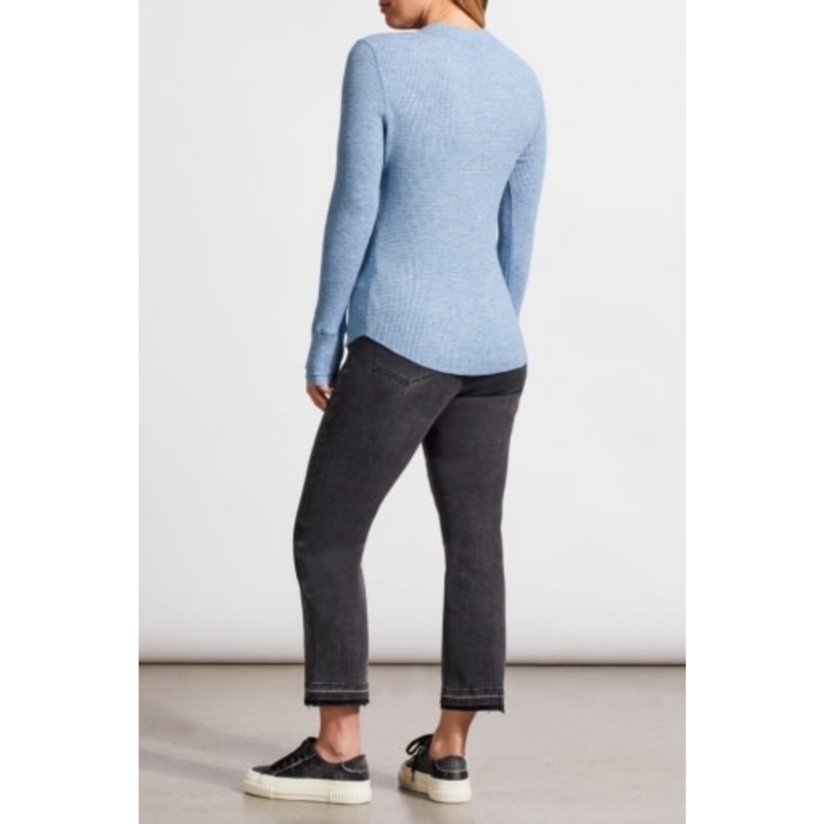 TRIBAL HENLEY TOP W/ BUTTONS