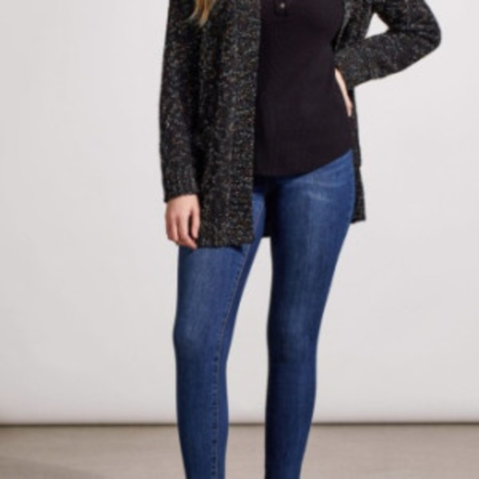 TRIBAL HENLEY TOP W/ BUTTONS