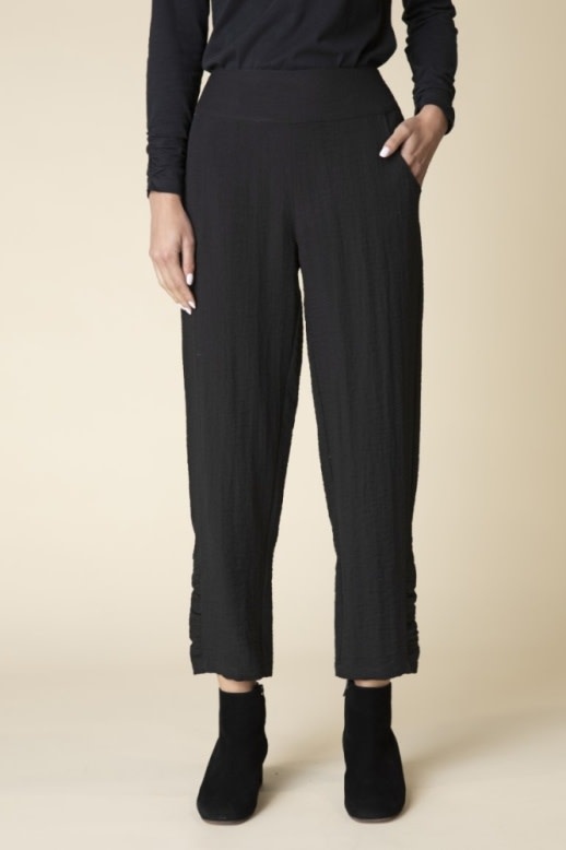 EXP TRAVEL RUCHED ANKLE PANT 30670 - Lily EXP TRAVEL RUCHED ANKLE PANT 30670 - Lily